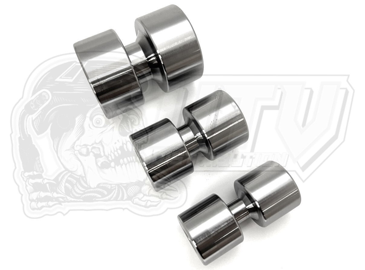 Dimple Die Set 3 Piece Set 1/2″ 3/4″ 1″ Metal Fabrication Tools Hole Flares