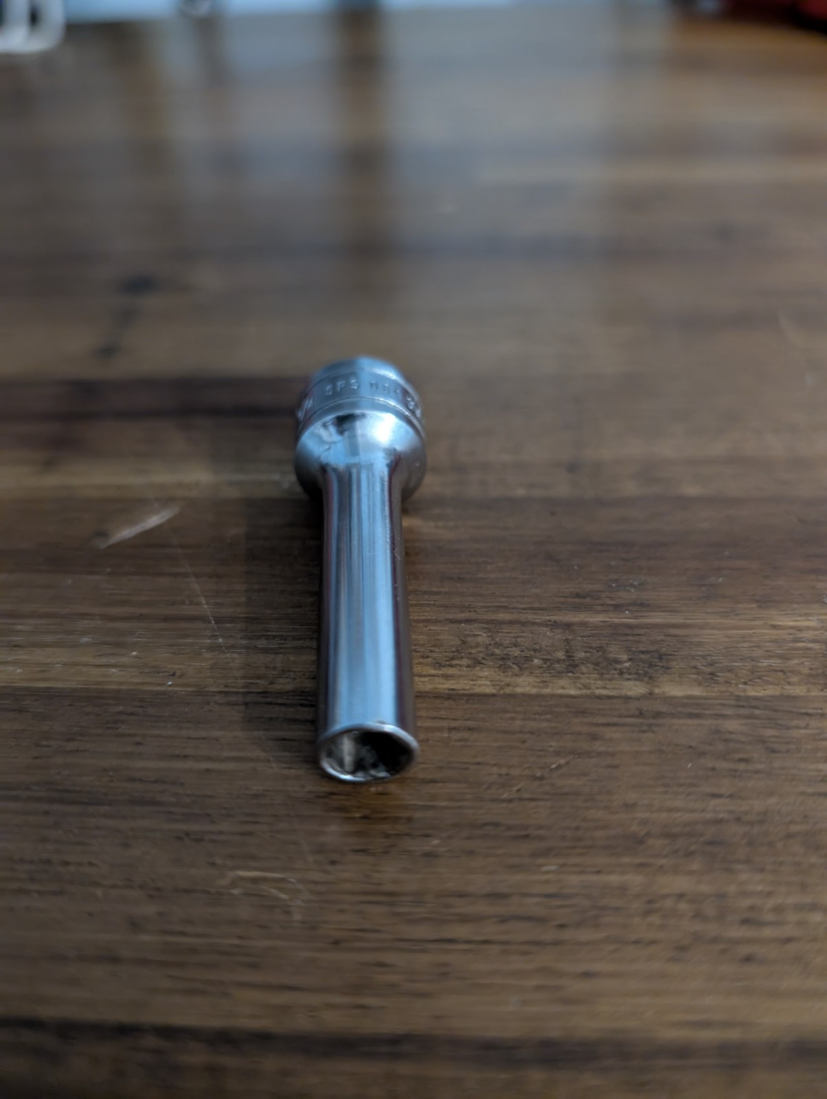 Snap-on SFS081 3/8″ Drive 1/4″ 6 Point Deep Socket USA SAE W10