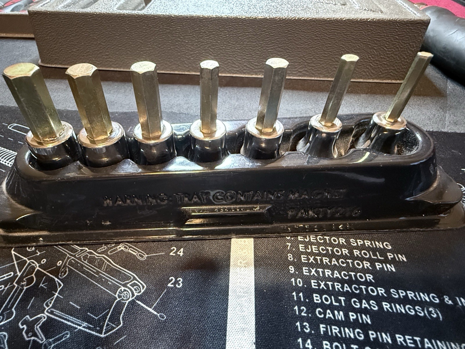 SNAP-ON 3/8″ Drive Hex Bit Driver Socket Set 7 Pc