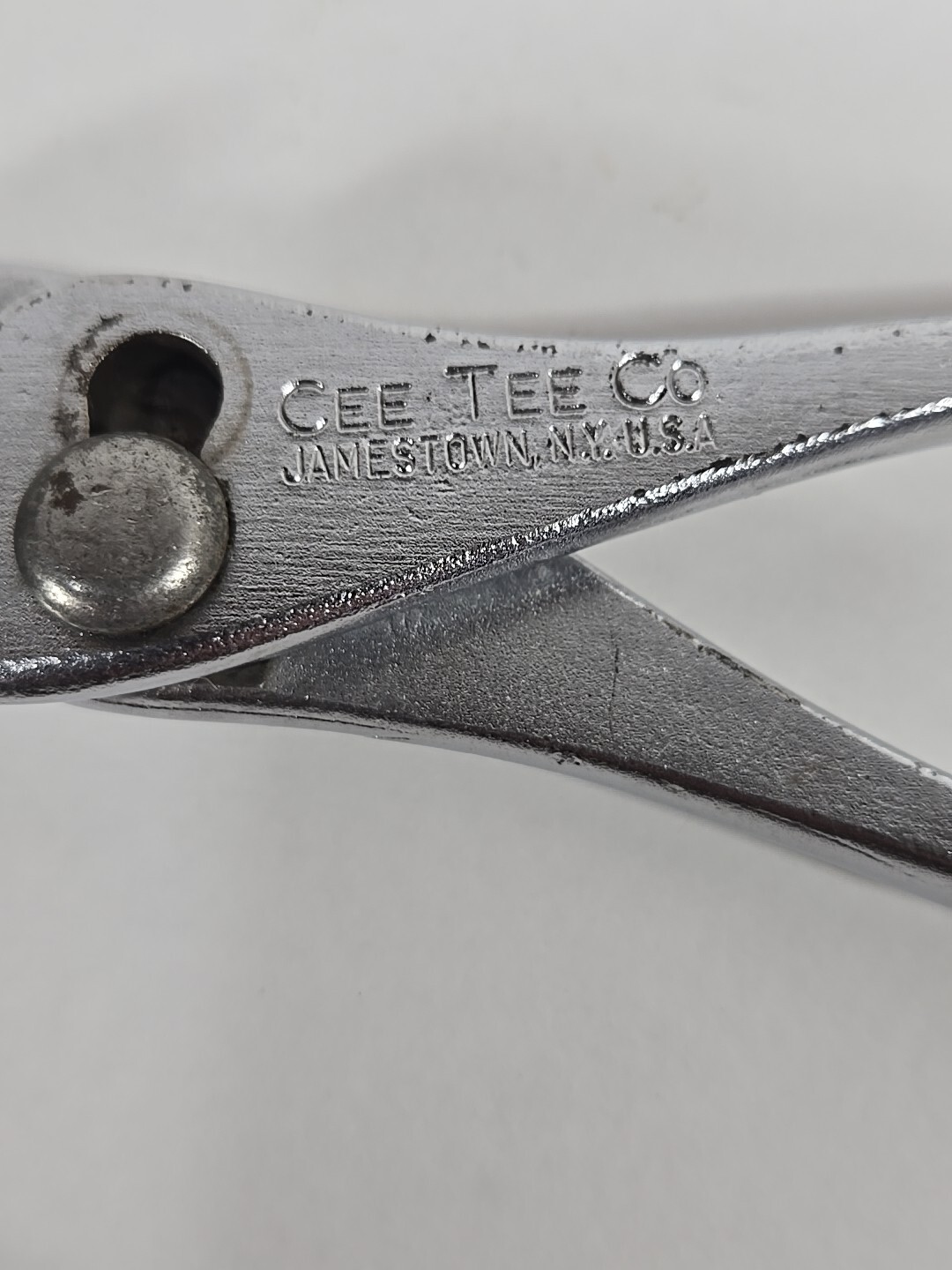 Cee Tee Co. Adjustable Slip Joint Pliers 6.5″ Long Vintage Made In USA CeeTee
