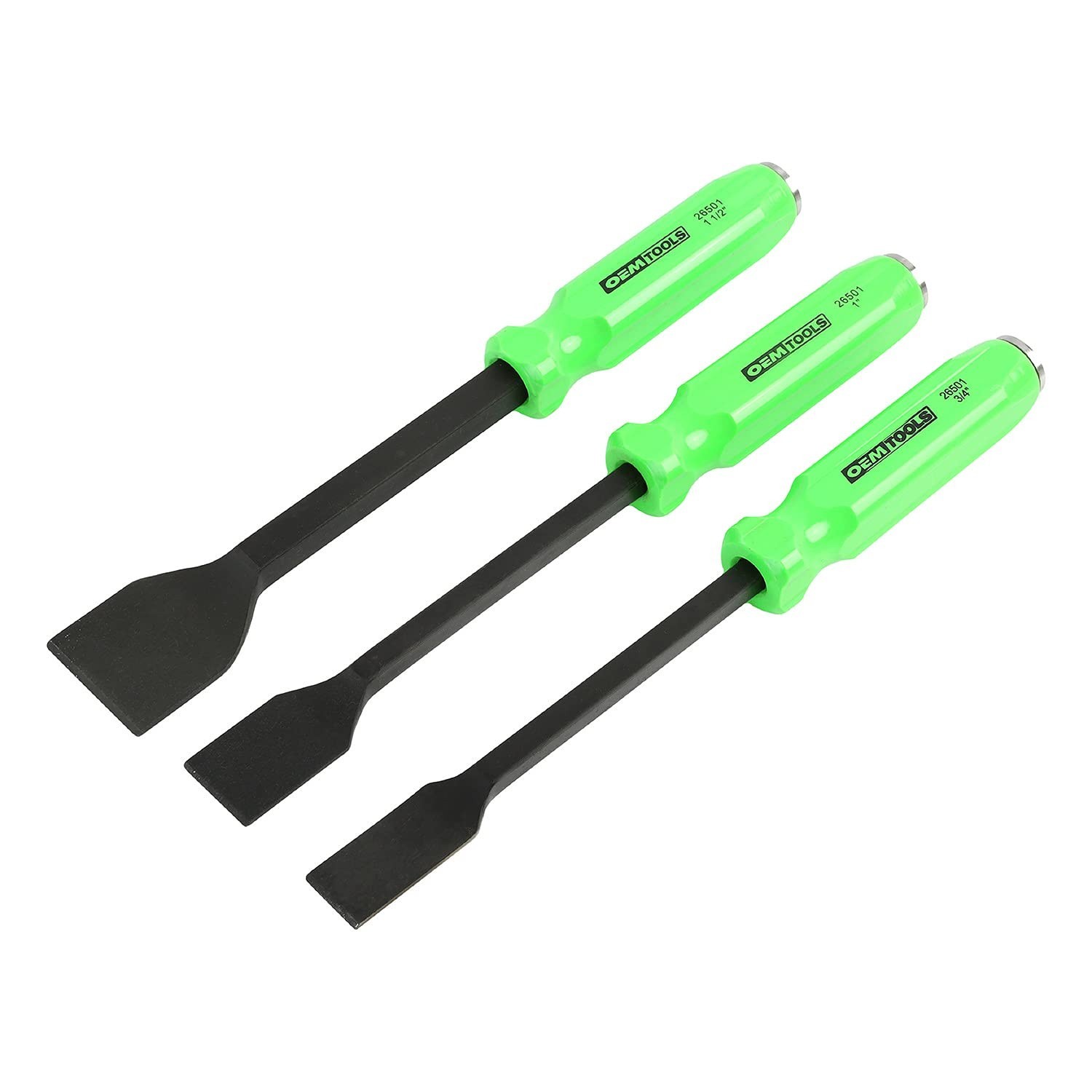 3-Piece Automotive Gasket Scraper Set & Razor Blade Scraper Tool for Mechanics