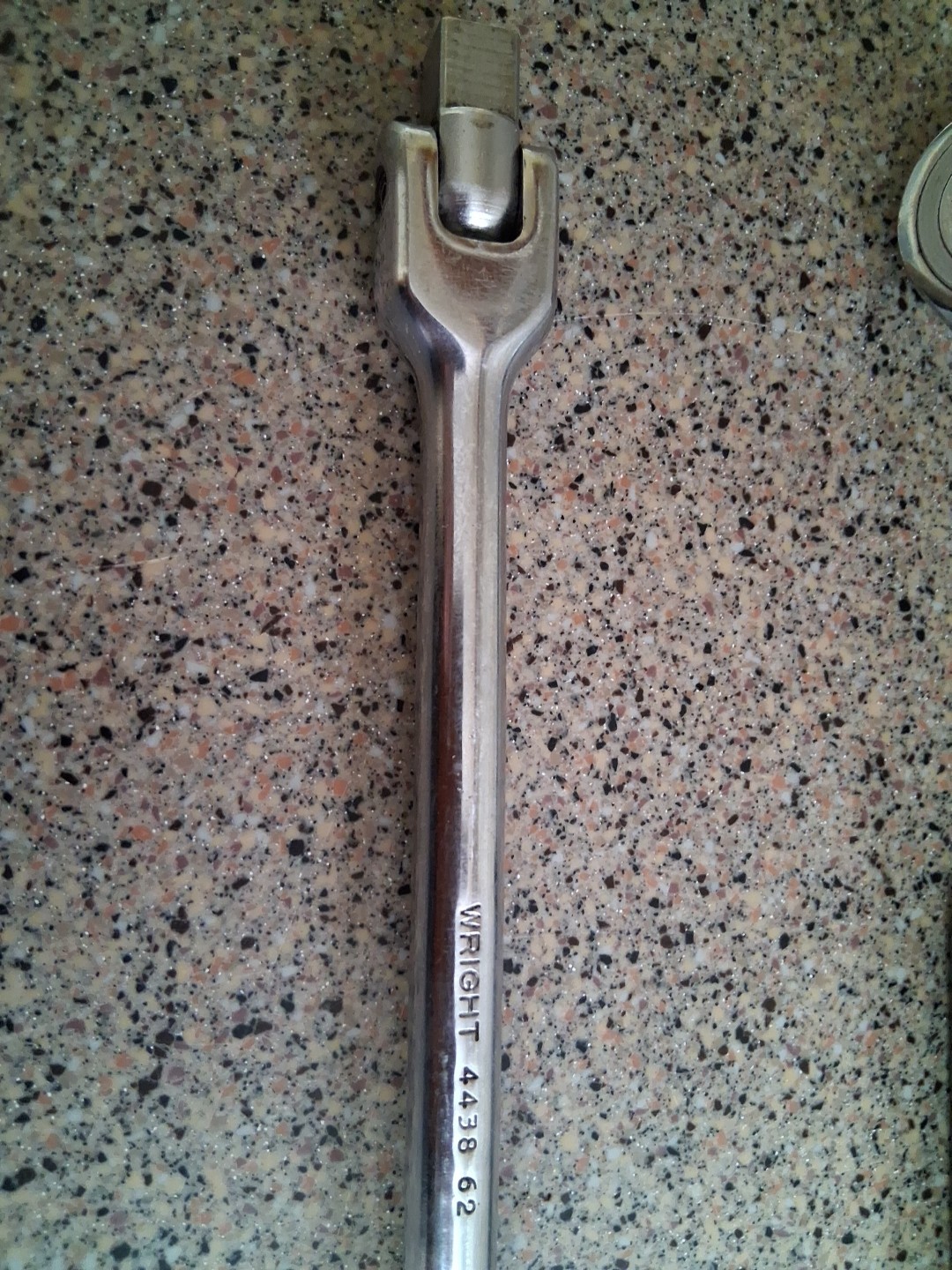 Wright Tools USA 4438 Flex Head 18” Breaker Bar 1/2″ Dr., 4400 62 Ratchet