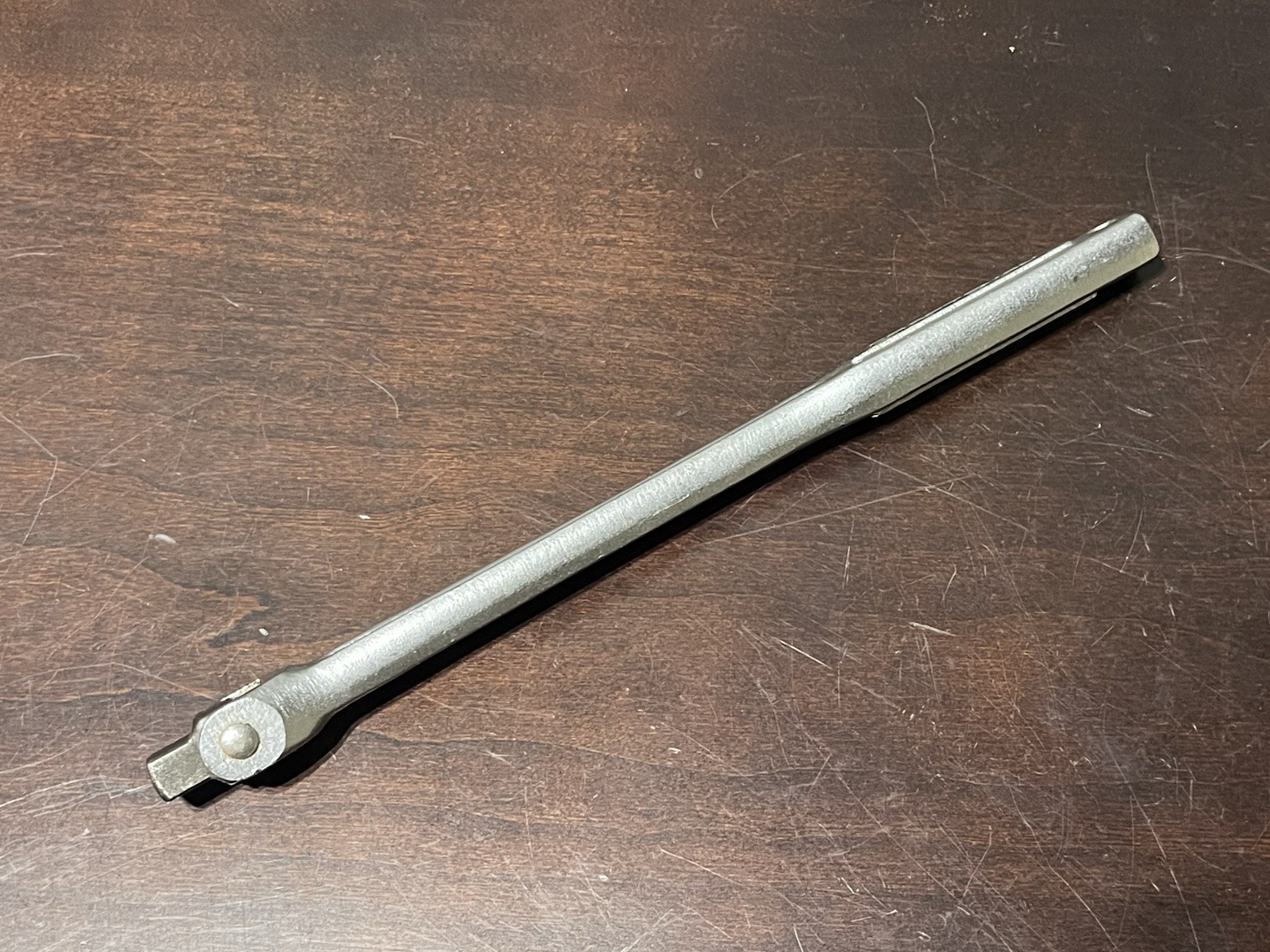 Vintage Craftsman 3/8 inch drive flex head breaker bar, -V- 44363 Forged in USA