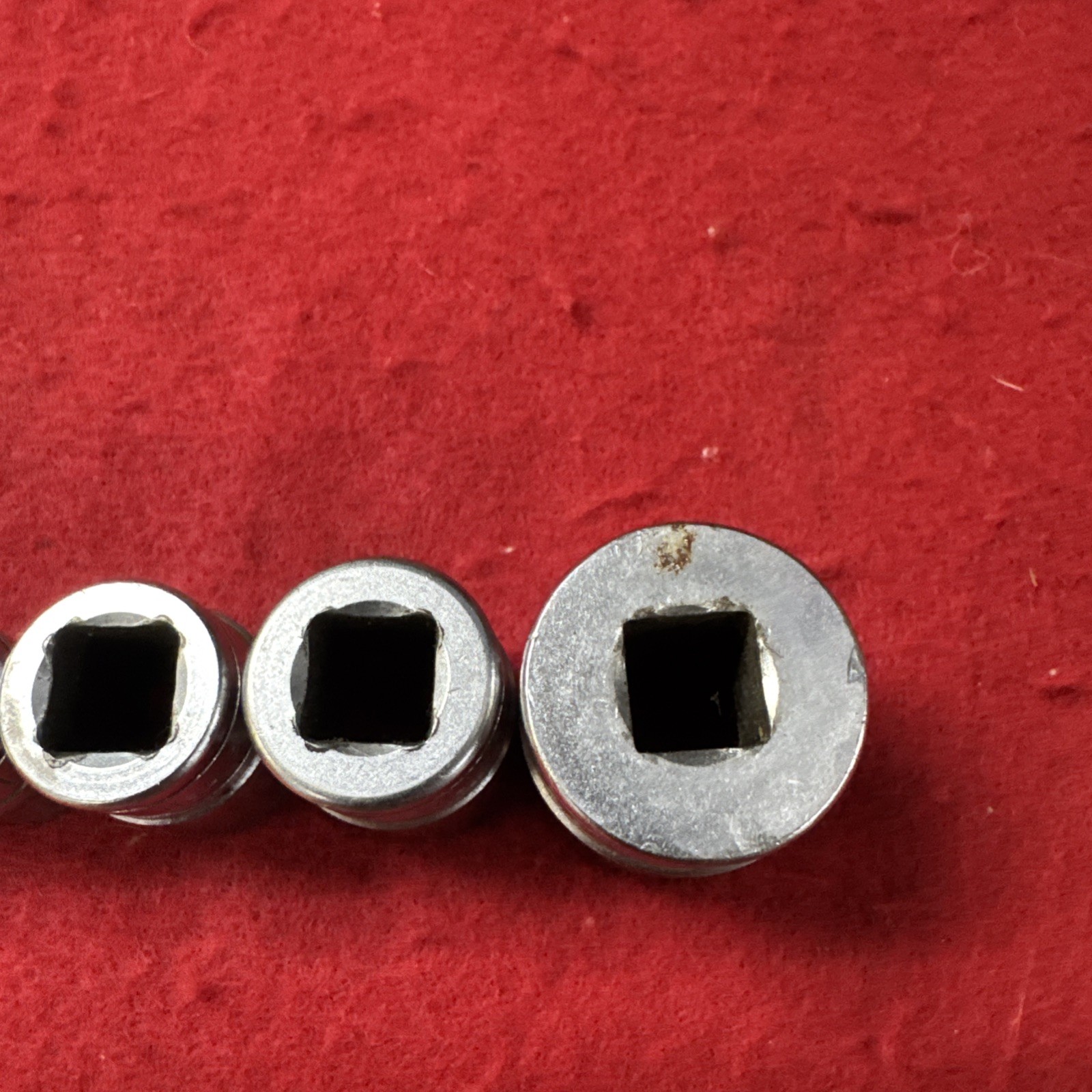 SNAP ON FS201 FS141 FS121 FS101 FS081 FS261 FS181 SET 7Pcs 6 Pt SHALLOW 3/8”