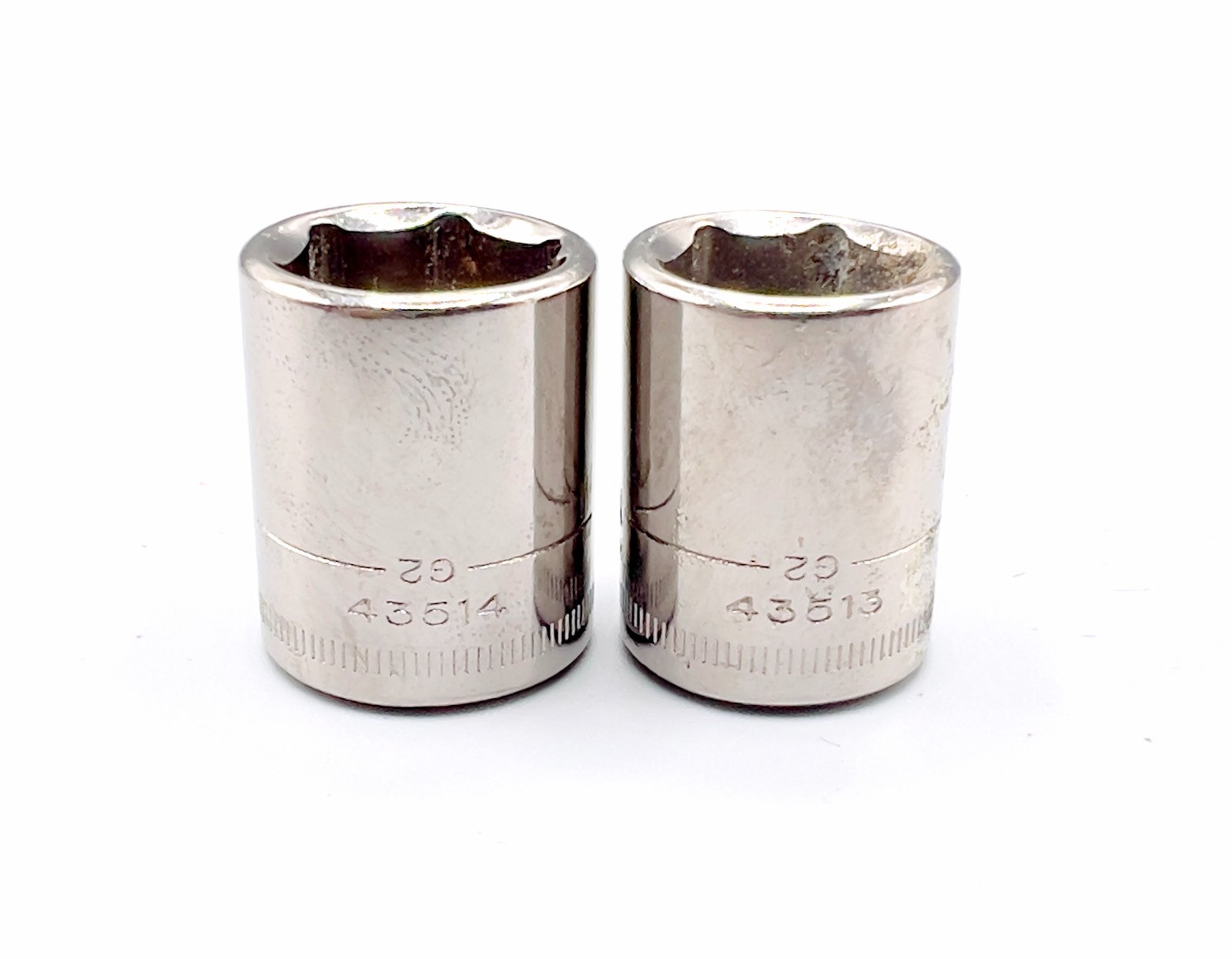 Craftsman 2-Piece Metric 6-Point, 1/4-inch Drive 12mm + 13mm Shallow Sockets