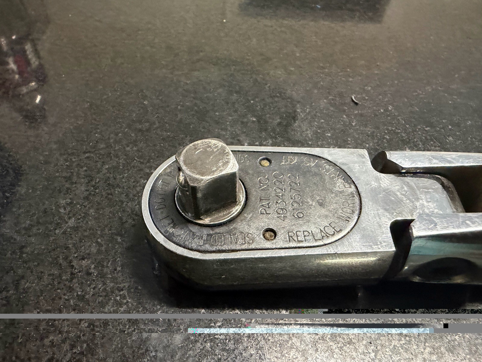 Snap On 1/2” Ratchet Which Has Been Made From A Torque Wrench