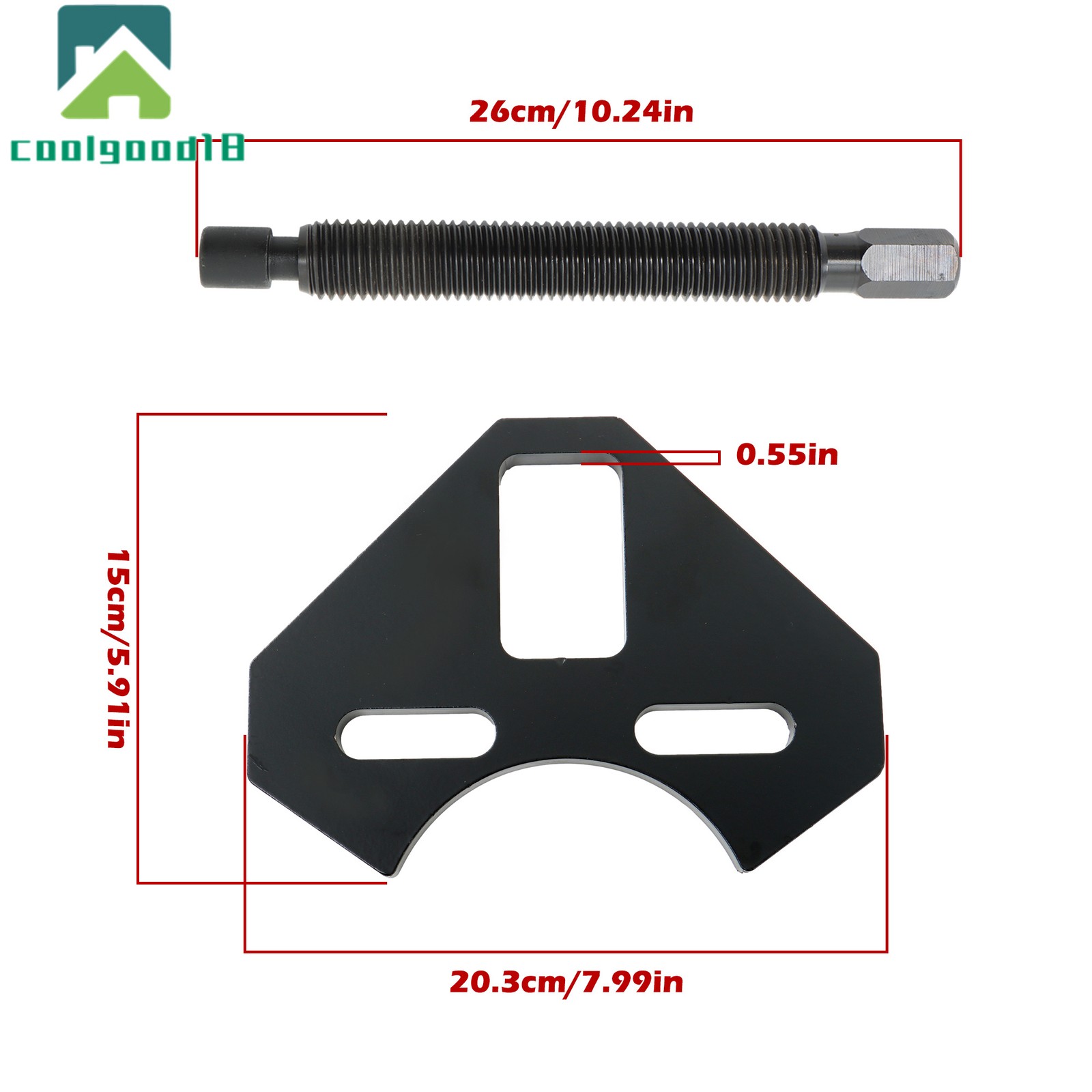 Hub Removal Tool for Most 5 6 8 Lug for 40100 Wheel Bearing Hub Remover Plate