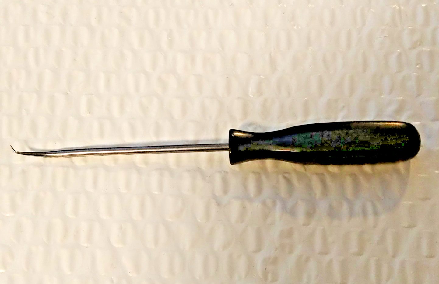 SNAP ON 6ASH45, 45 DEGREE MINI – PICK, BLACK HEAVY DUTY HANDLE, 6″ LONG.