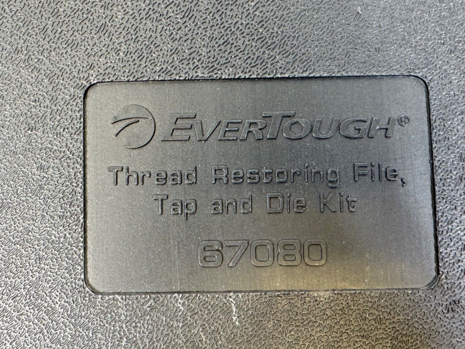EverTough 67080 Thread Restoring File, Tap, and Die Kit / For Restoring Threads