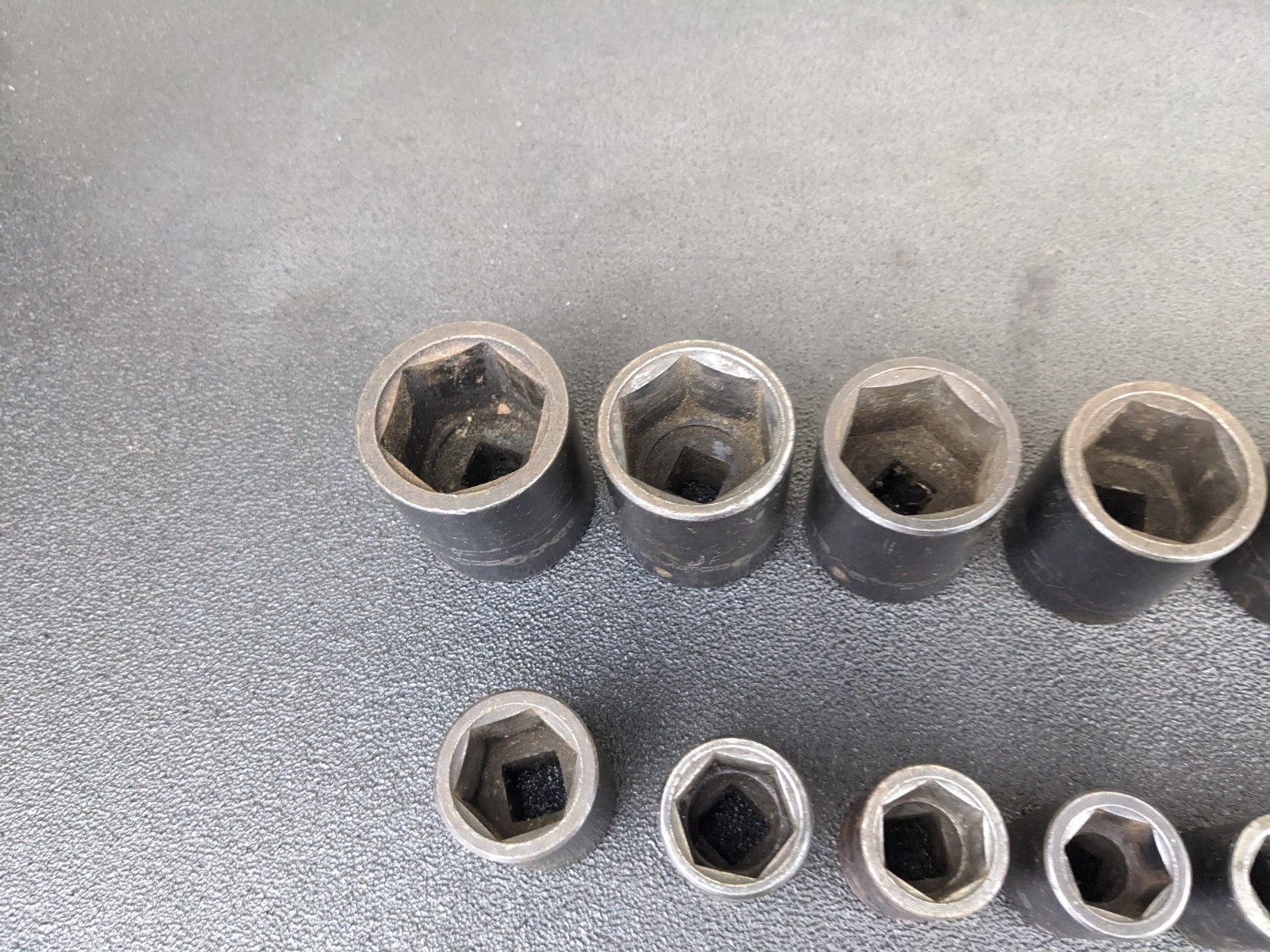 #bp318 MATCO SCP136T 15pc 1/2″ Drive SAE 6 IMPACT Socket Set 7/16″ to 1-5/16″