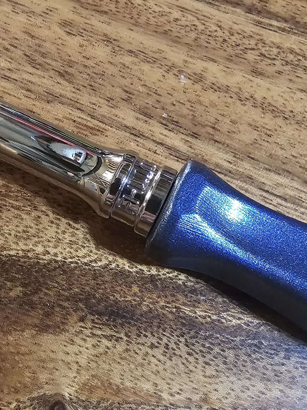 *NEW* Snap On FHLLD80 3/8″ POWER BLUE XTRA Long Ratchet FREE EXPEDITED SHIPPING