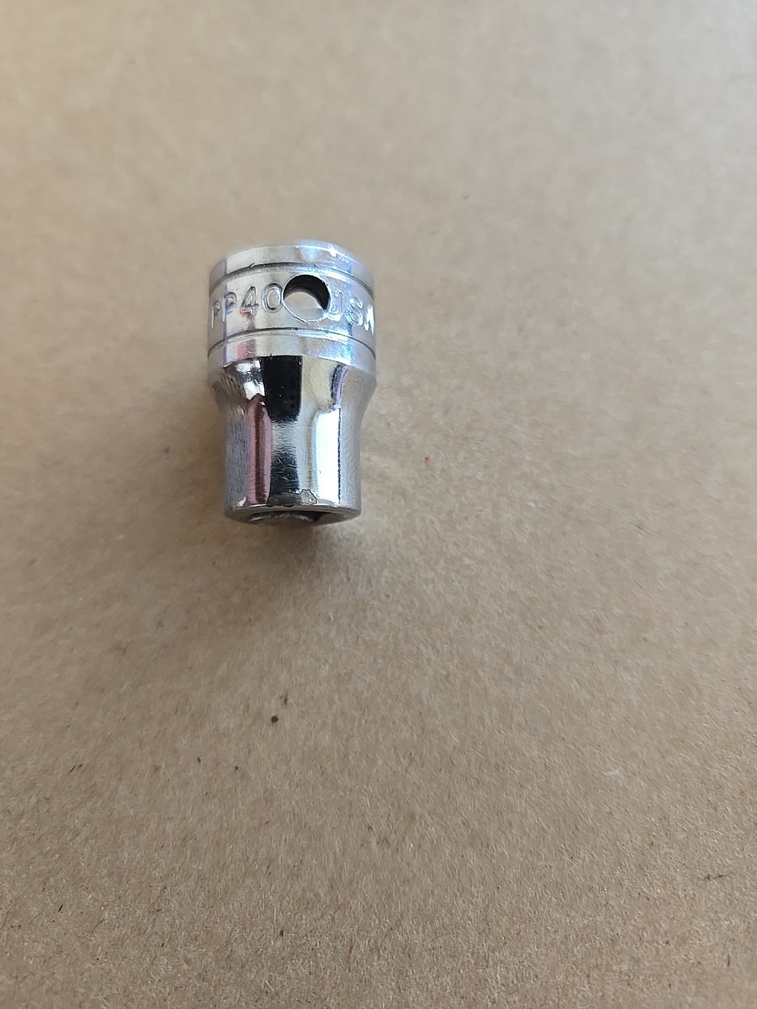 Snap On 3/8″ Drive 9/32″ SAE Chrome Internal Pipe Plug Socket USA PP409