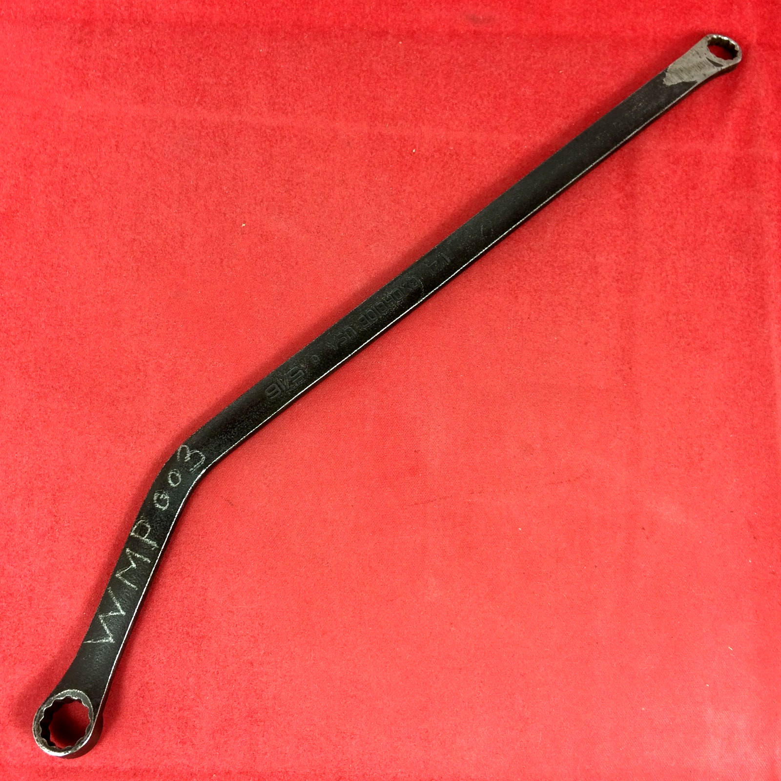 Modified Snap-on 1/4″ x 5/16″ GXDH810B High Performance 15° Offset Box Wrench