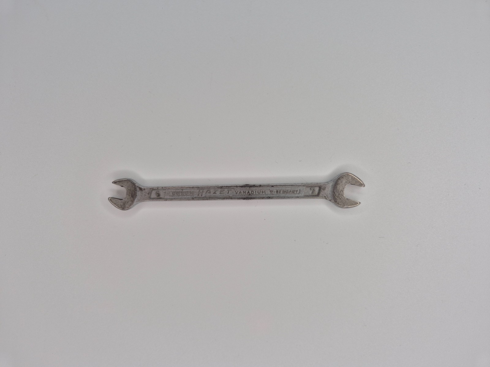 HAZET No 450N Open End Wrench 6x7mm Open End Wrench Spanner Professional Tool W-Germany