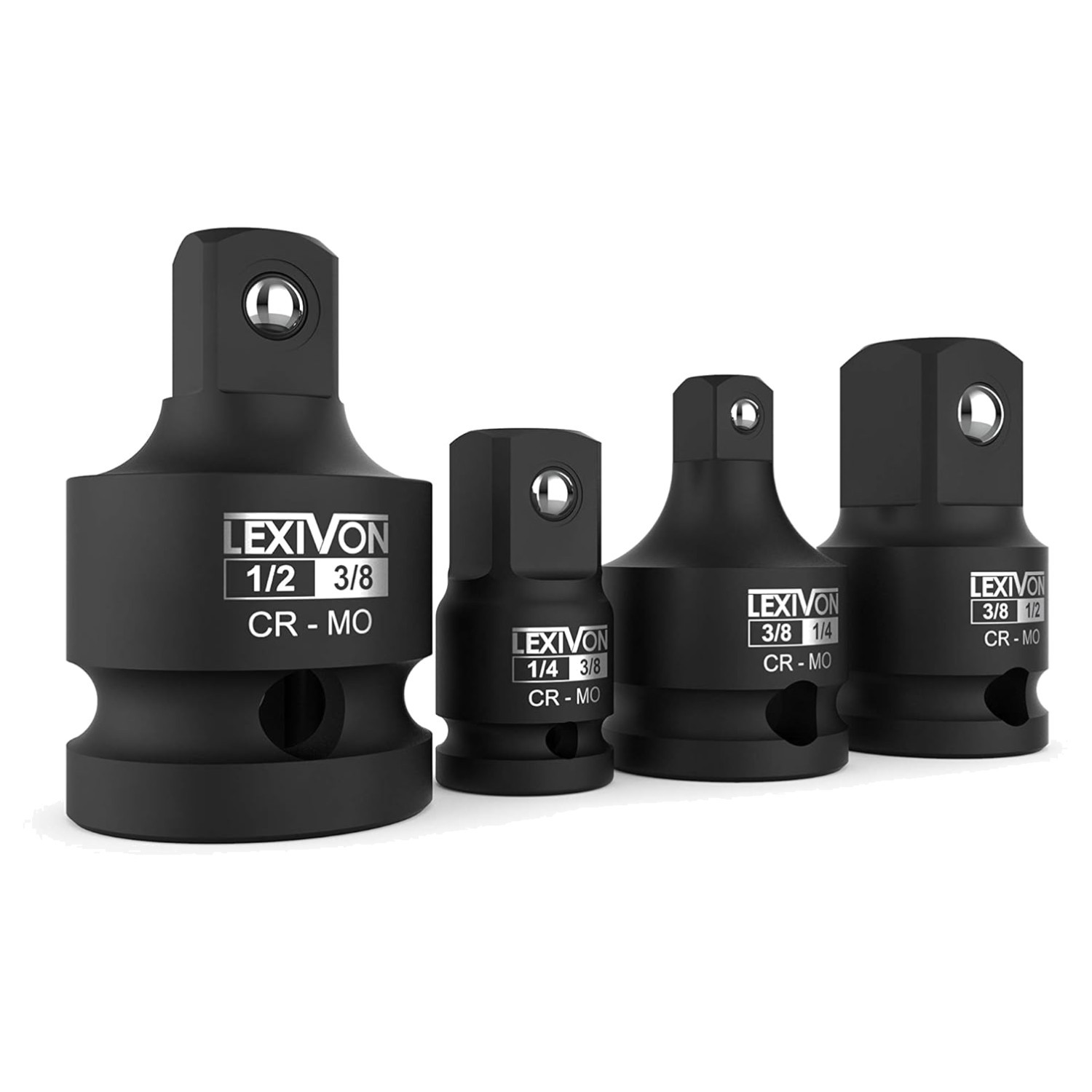 Lifetime 4-Piece Impact Socket Adapter Kit | Secure and Reliable Design