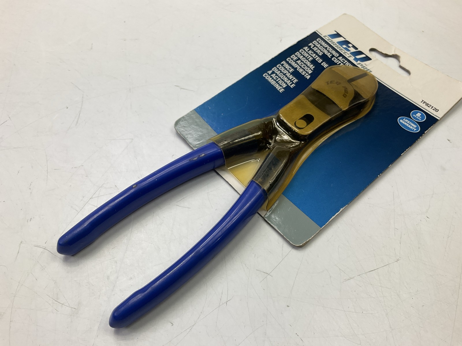 TEQ Correct TP82120 Professional 8″ Compound Action Diagonal Cutting Plier BLUE