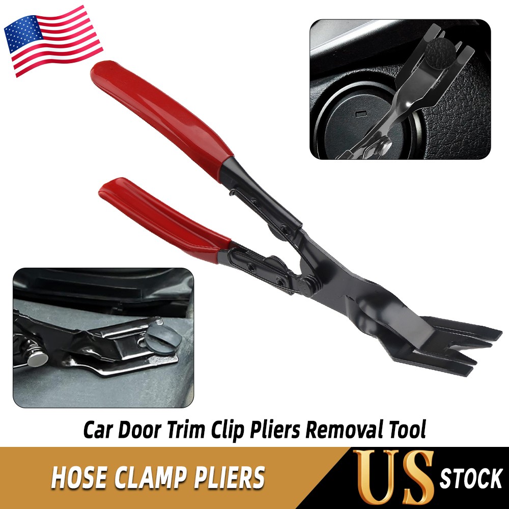 Car Trim Clip Removal Headlight Repair Door Panel Retainer Remover Tool Pliers