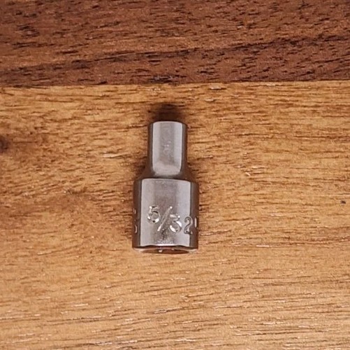 Craftsman 5/32″ Socket 6 Point 1/4″ Drive S-AD 43481