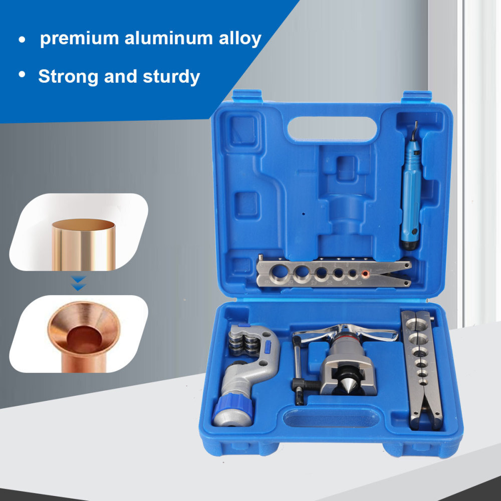 Flaring Tool Set for Φ1/4 «, 5/16», 3/8 «, 1/2», 5/8 «, 3/4» Tube Flaring Tool