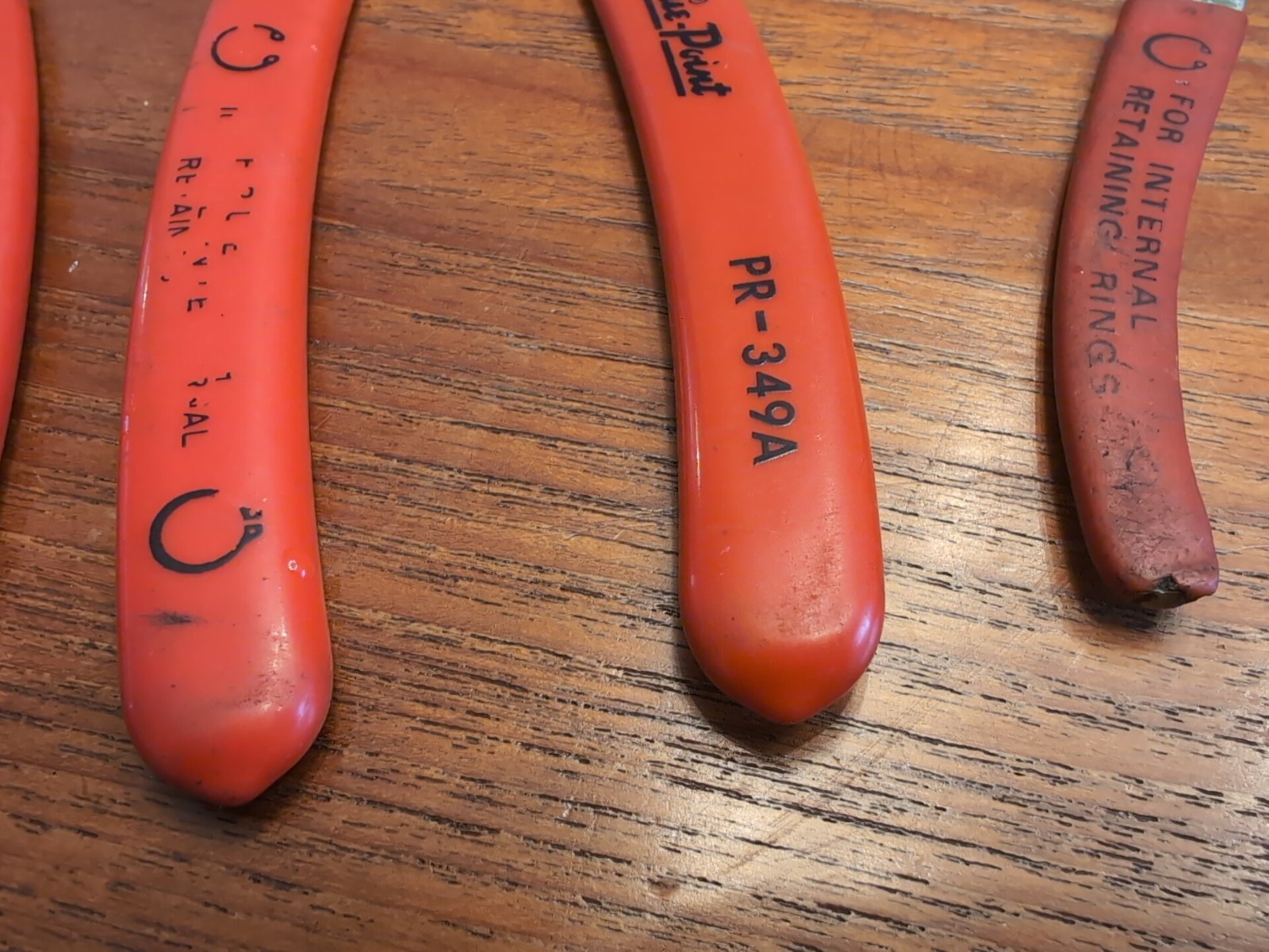 Lot 4x BLUE-POINT SNAP-RING PLIERS PR-34A PR-349A Plus 2 Extras