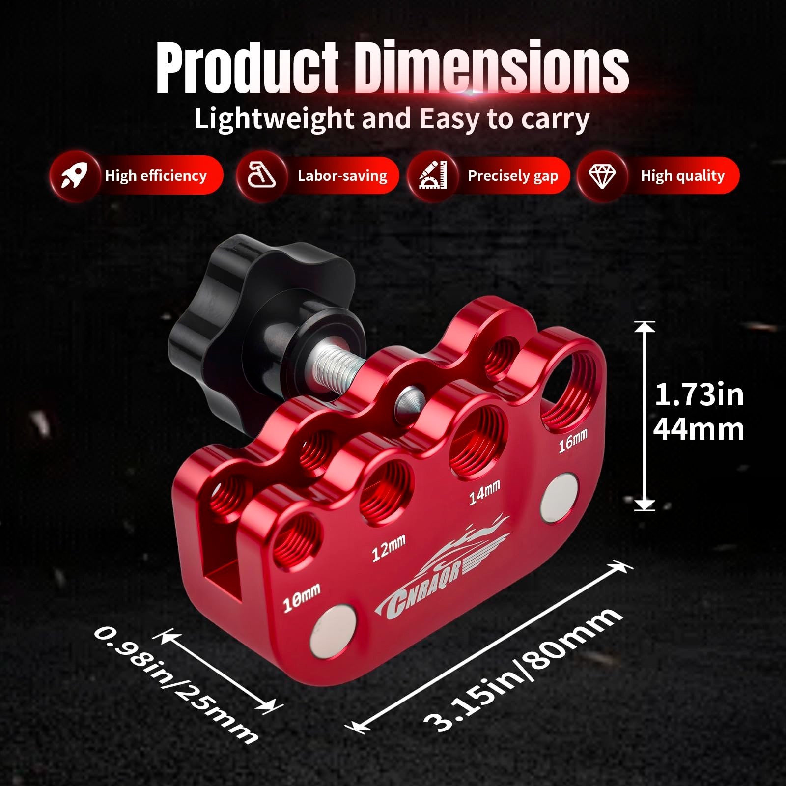 Universal Spark Plug Gap Tool Set with Feeler Gauge for 10mm 12mm 14mm 16mm Plug