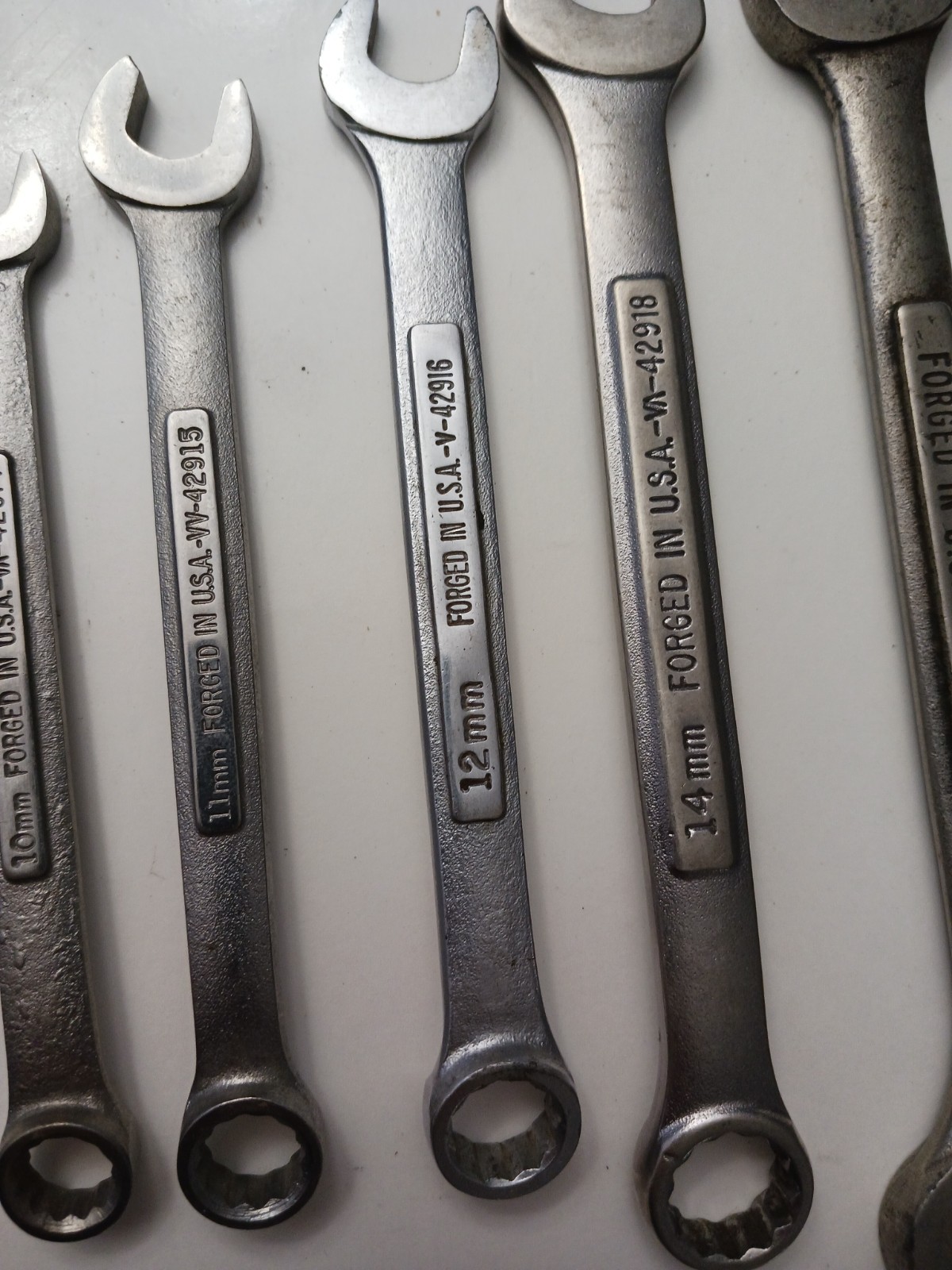 Craftsman Wrenches Sae,Metric Various Sizes Lot Of 37