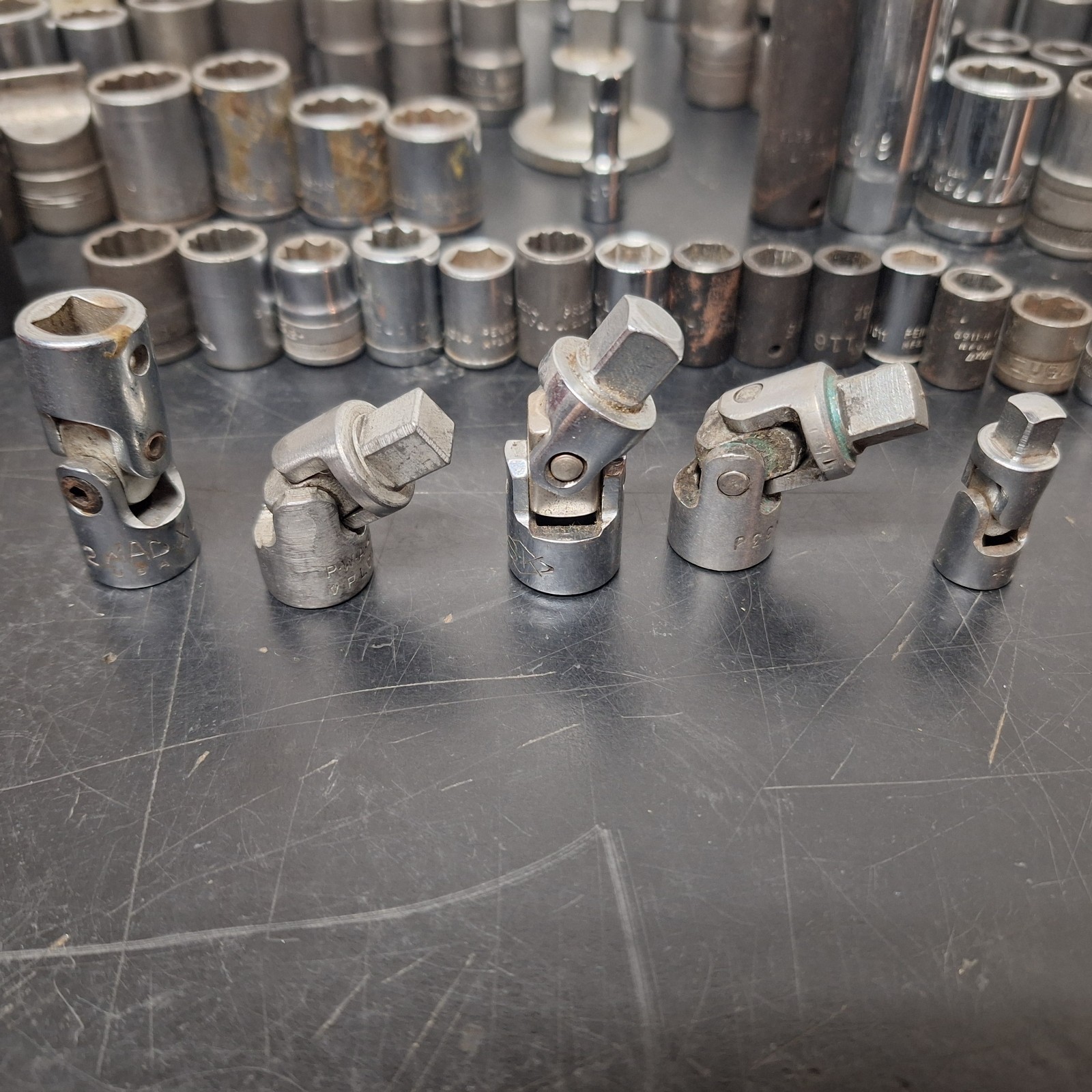 Lot Of USA Made Sockets And Things Multiple Brands And Sizes 81 Items