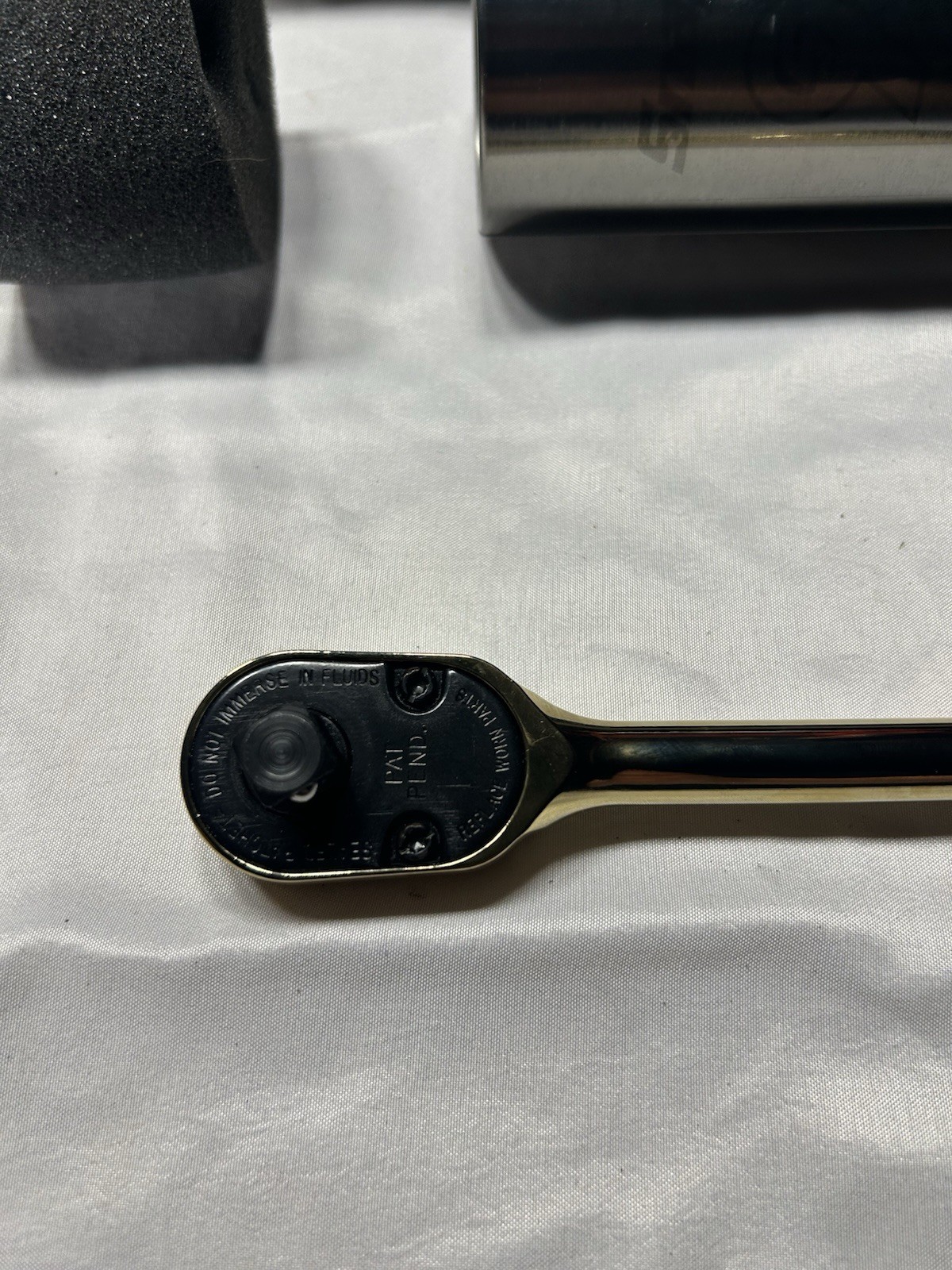 NOS 95th Anniversary Snap On Gold 3/8 Ratchet
