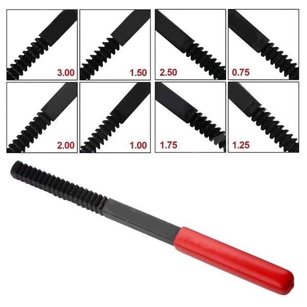 Screw Thread Restoration Tool Hand Metal File High-quality Carbon Steel