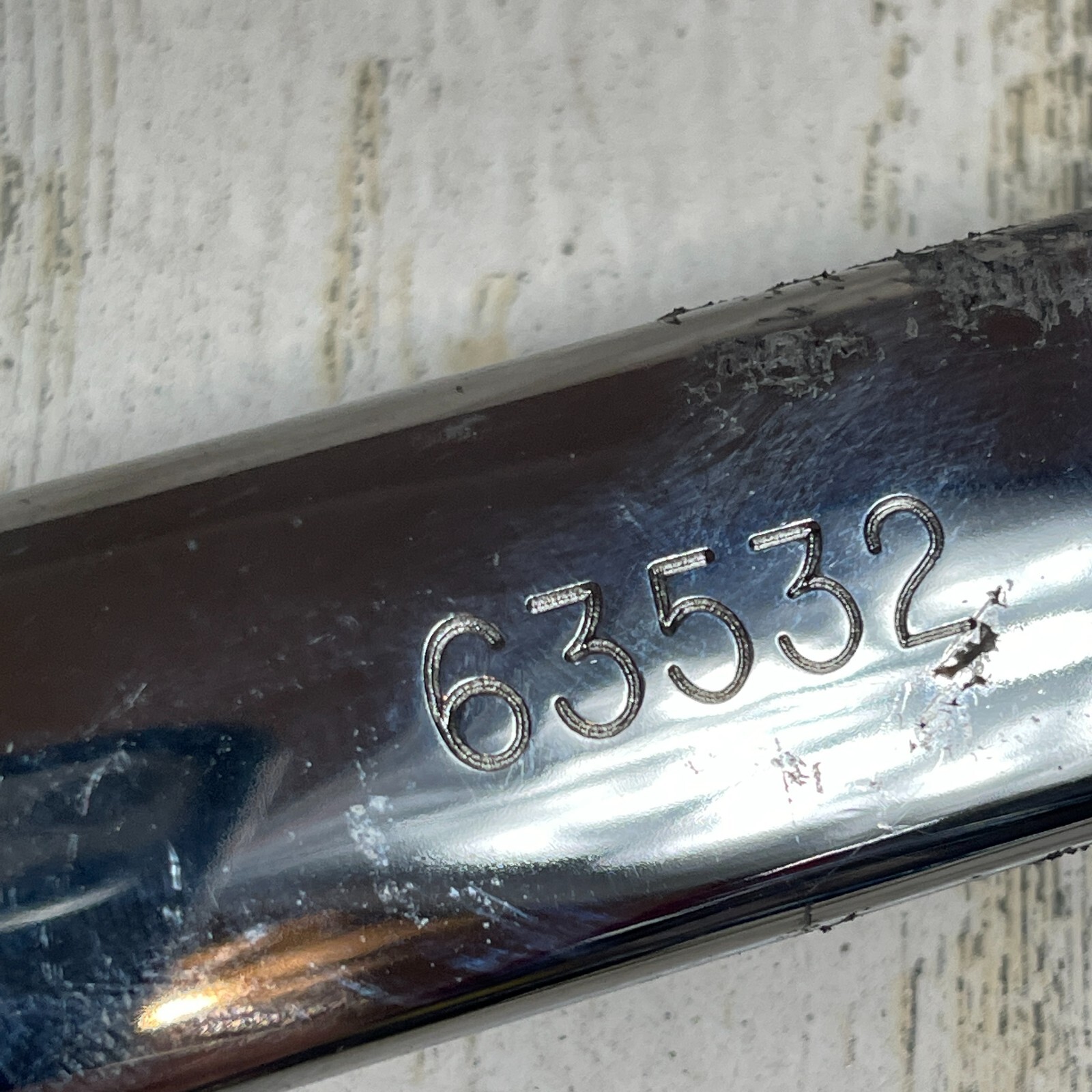 «K-D» Polished Chrome Combination Wrench, «32MM» USA 12pt, Part # 63532 KD