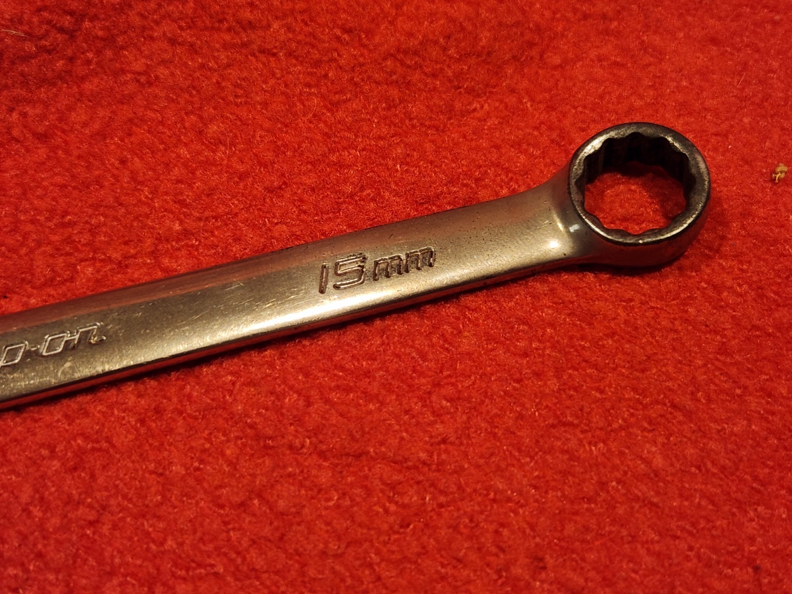 Snap On 15mm 12-Point Metric Combination Wrench OEXM150A USA