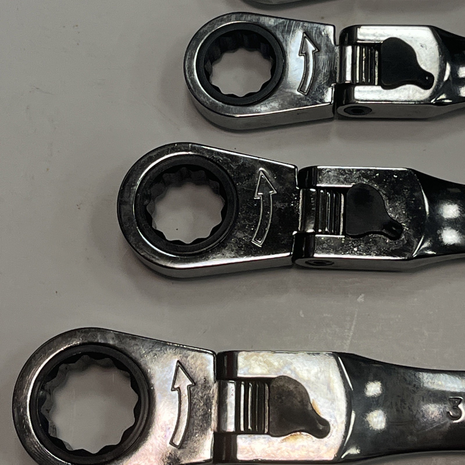 Craftsman 7pc SAE Locking Flex Ratcheting Wrench Set 42400 Sears Tools USA