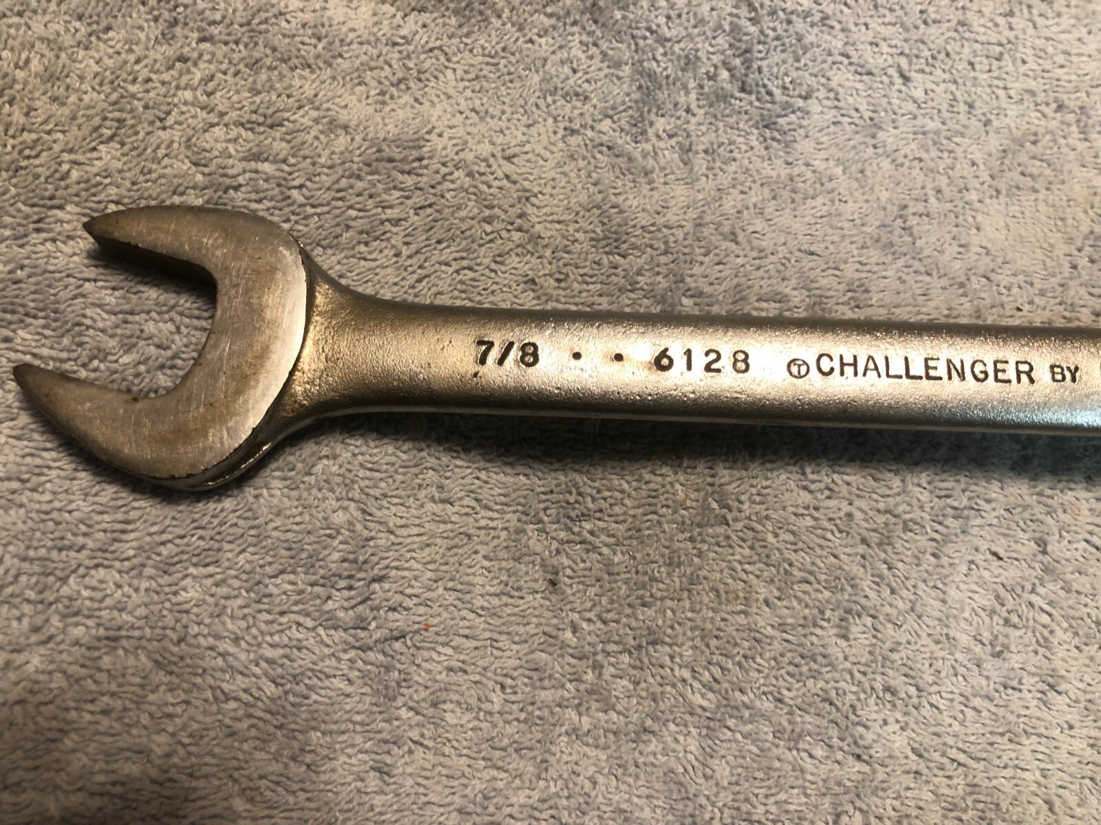 Proto challenger 7/8″ Combination Wrench 12 Point SAE 6128 USA 2 dot