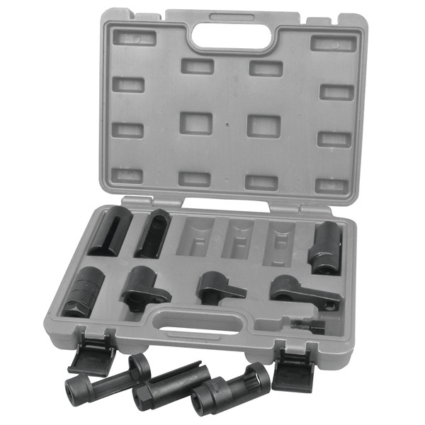 ATD Tools 11pc Oxygen Sensor and Sending Unit Socket Set W/ Case #5666