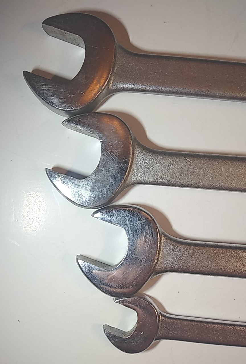 Vintage THORSEN Combination Wrench 4pc Set Made USA