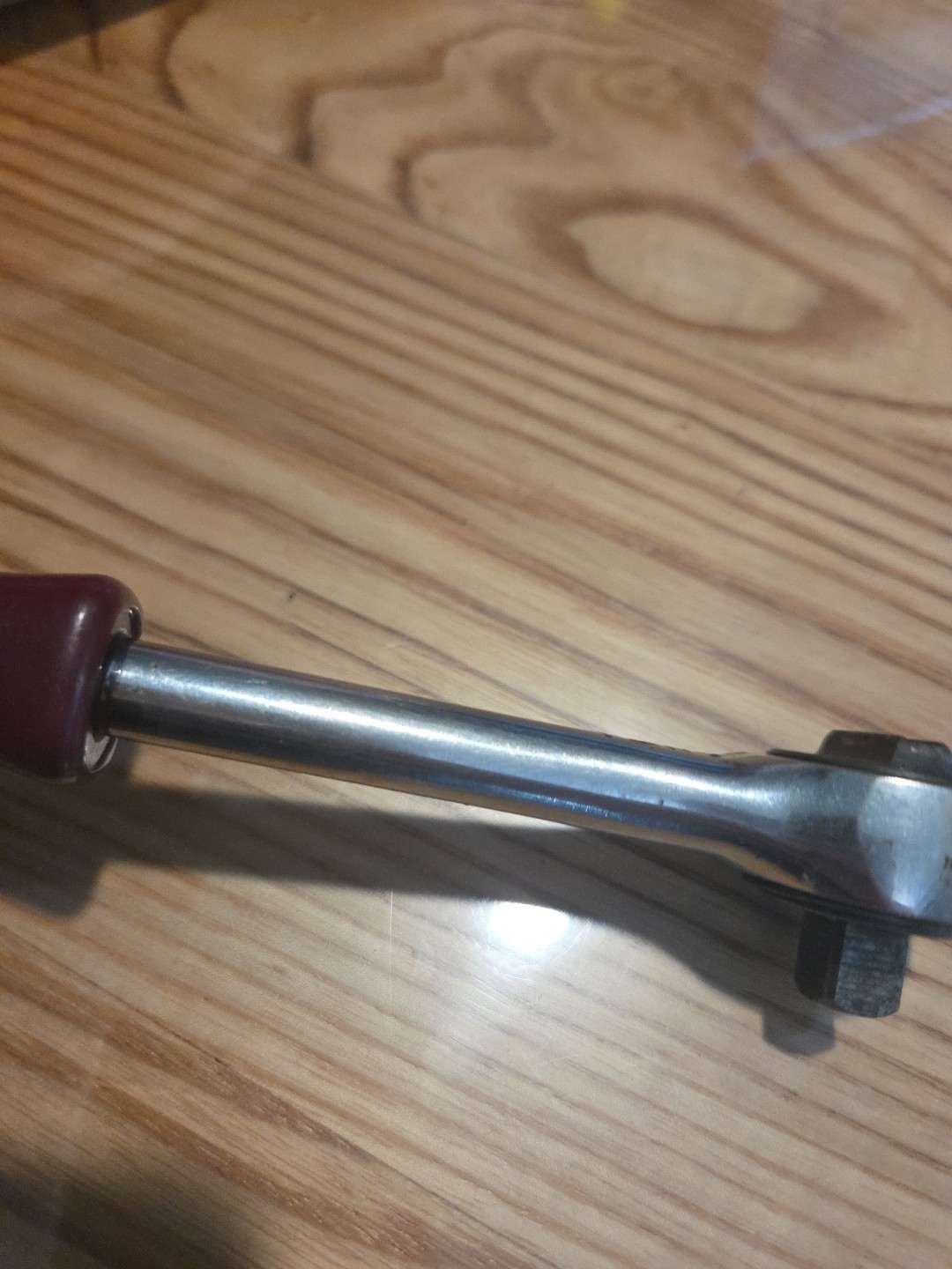 RARE Matco Vintage 3/8″ Drive Maroon Burgandy Hard Handle Ratchet Sockets