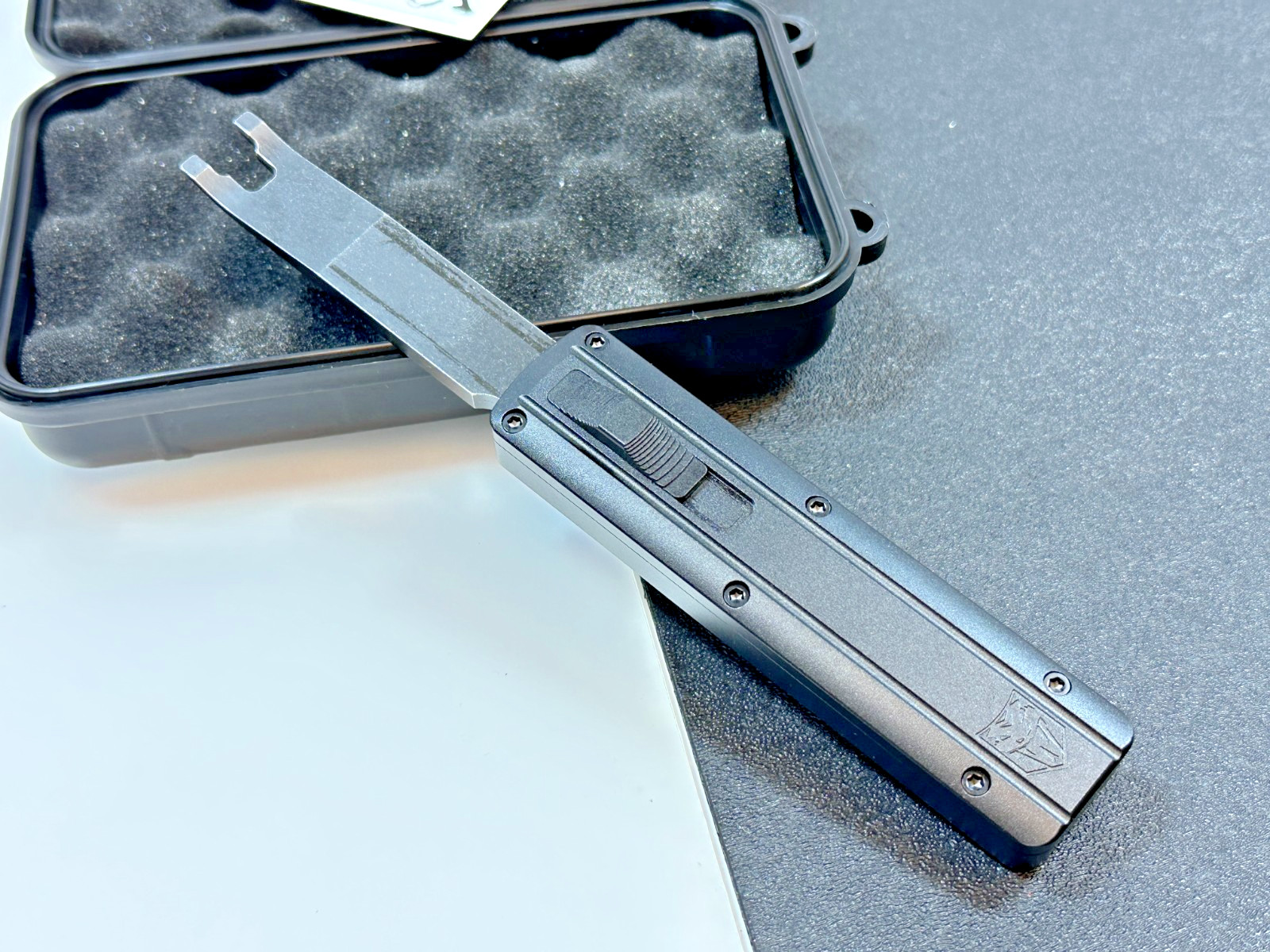 NEW Cobratec OTF Trim Clip DUAL ACTION Removal Tool w/ Pocket Clip Black #CTTCRT