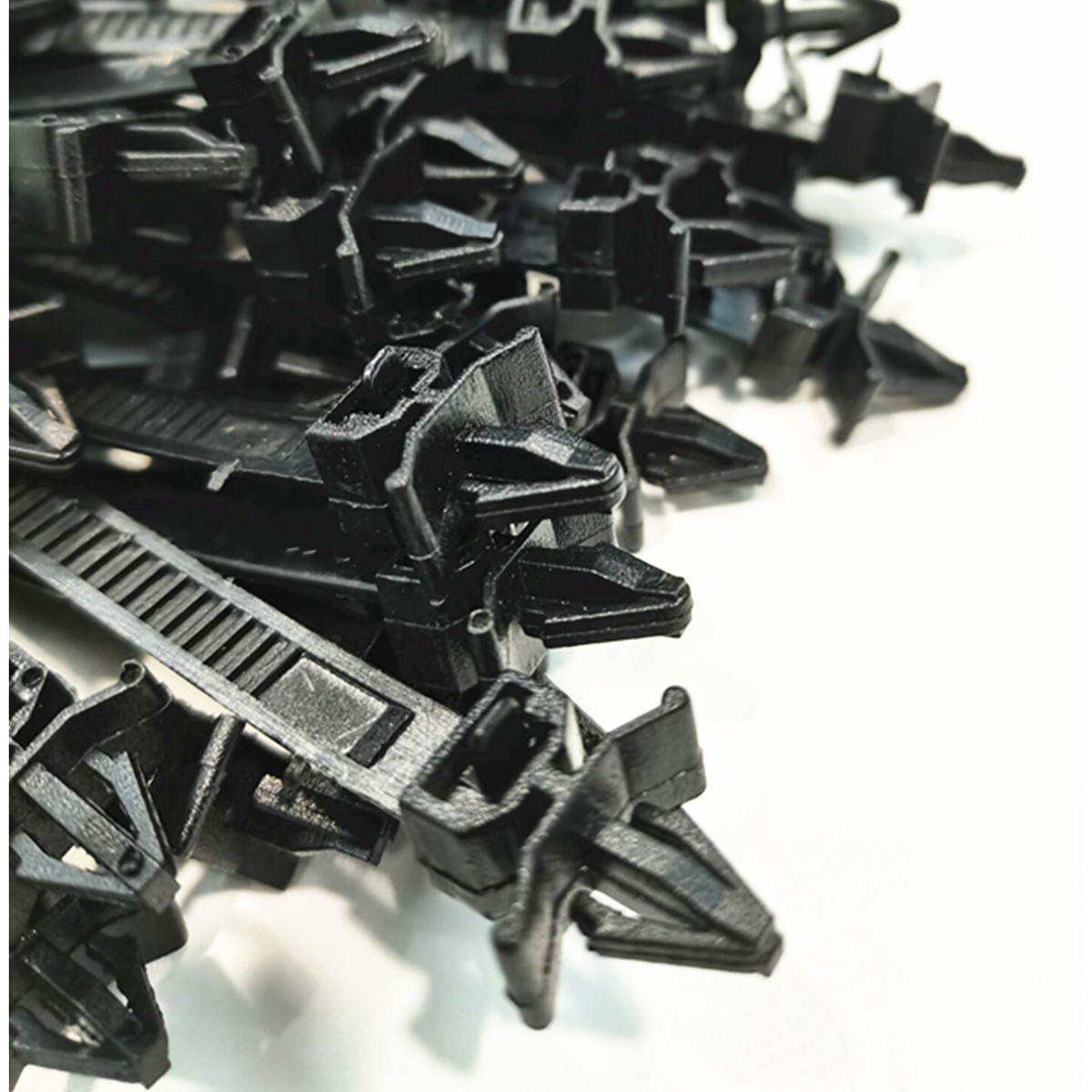 50 PCS Push Mount Zip Ties Nylon Car Mount Wire Tie Cable Zip Ties Can Release