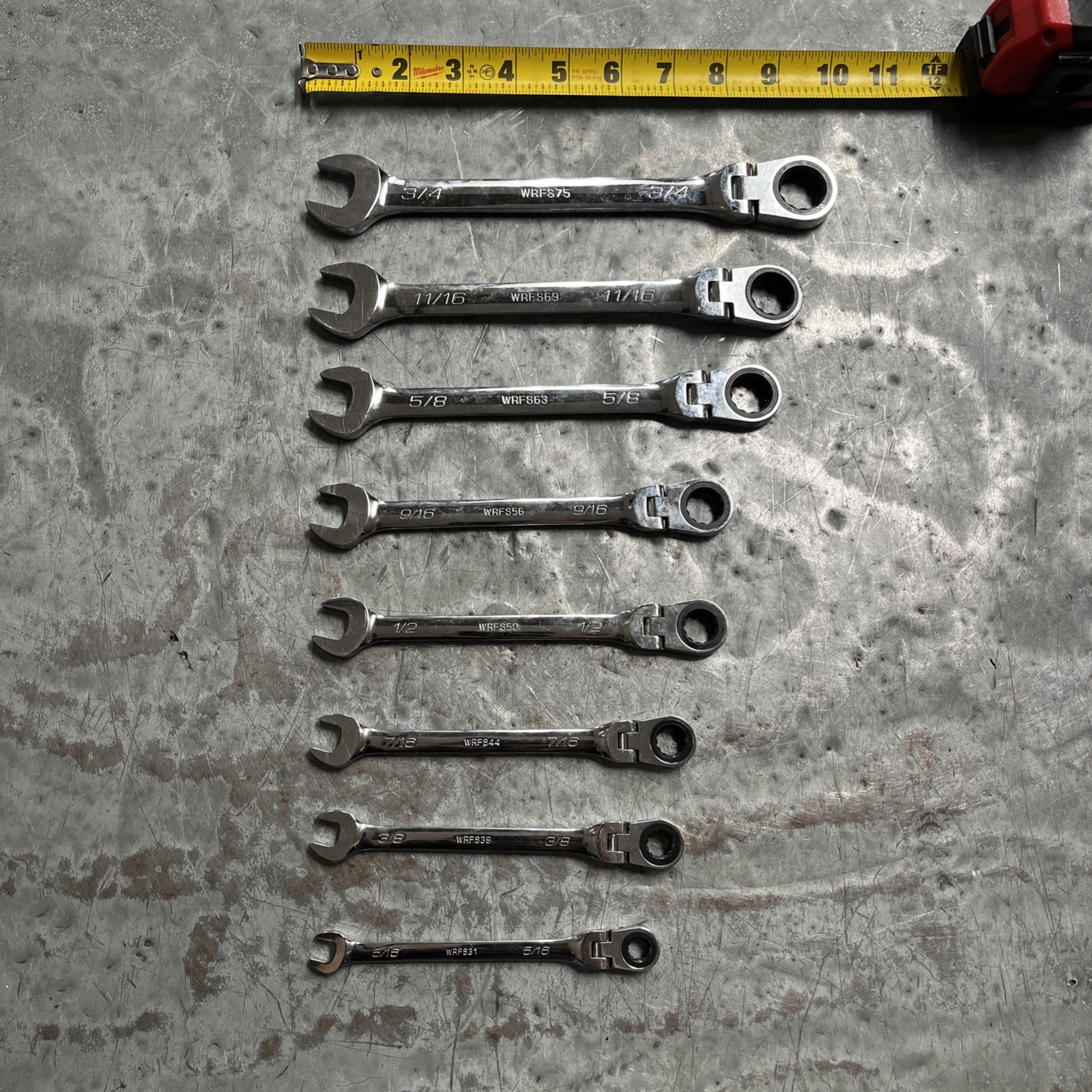 ICON FLEX 8PC HEAD RATCHETING WRENCH SET | FREE SHIPPING!