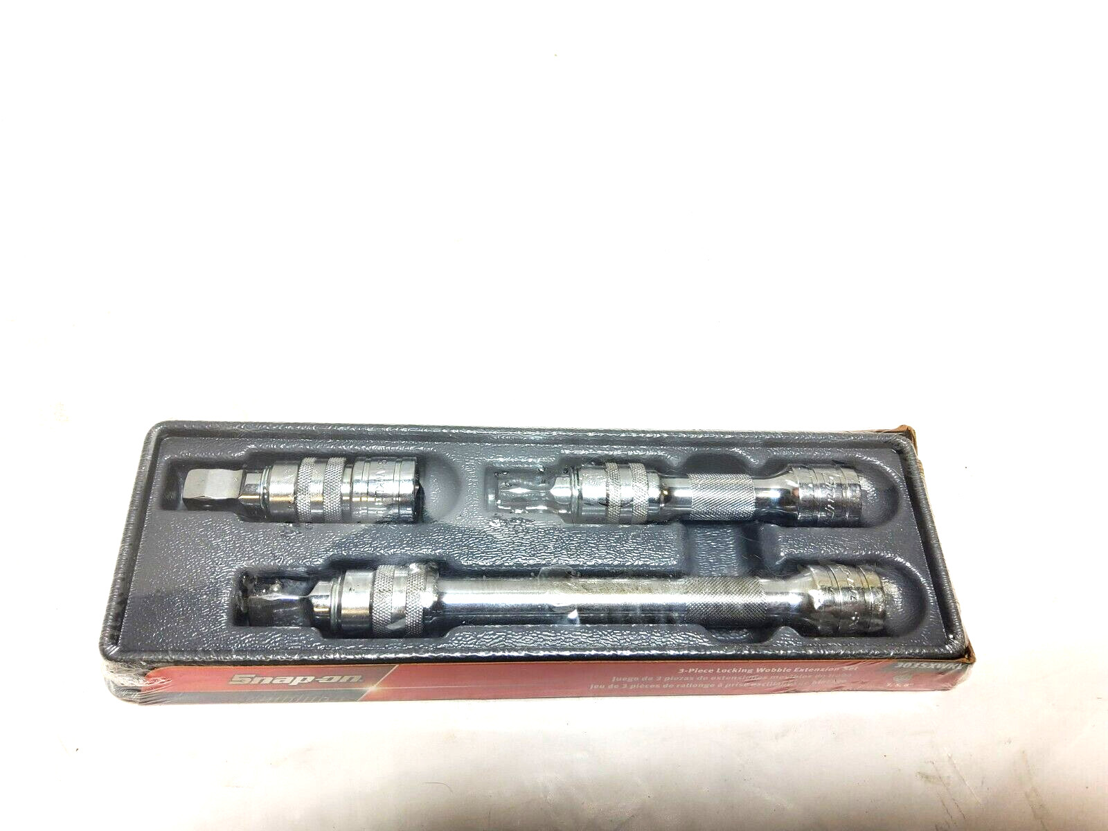 New Snap-on™ 303SXWKL 3pc 1/2″ Drive 3″ 5″ 8″ Locking Wobble Extension Set