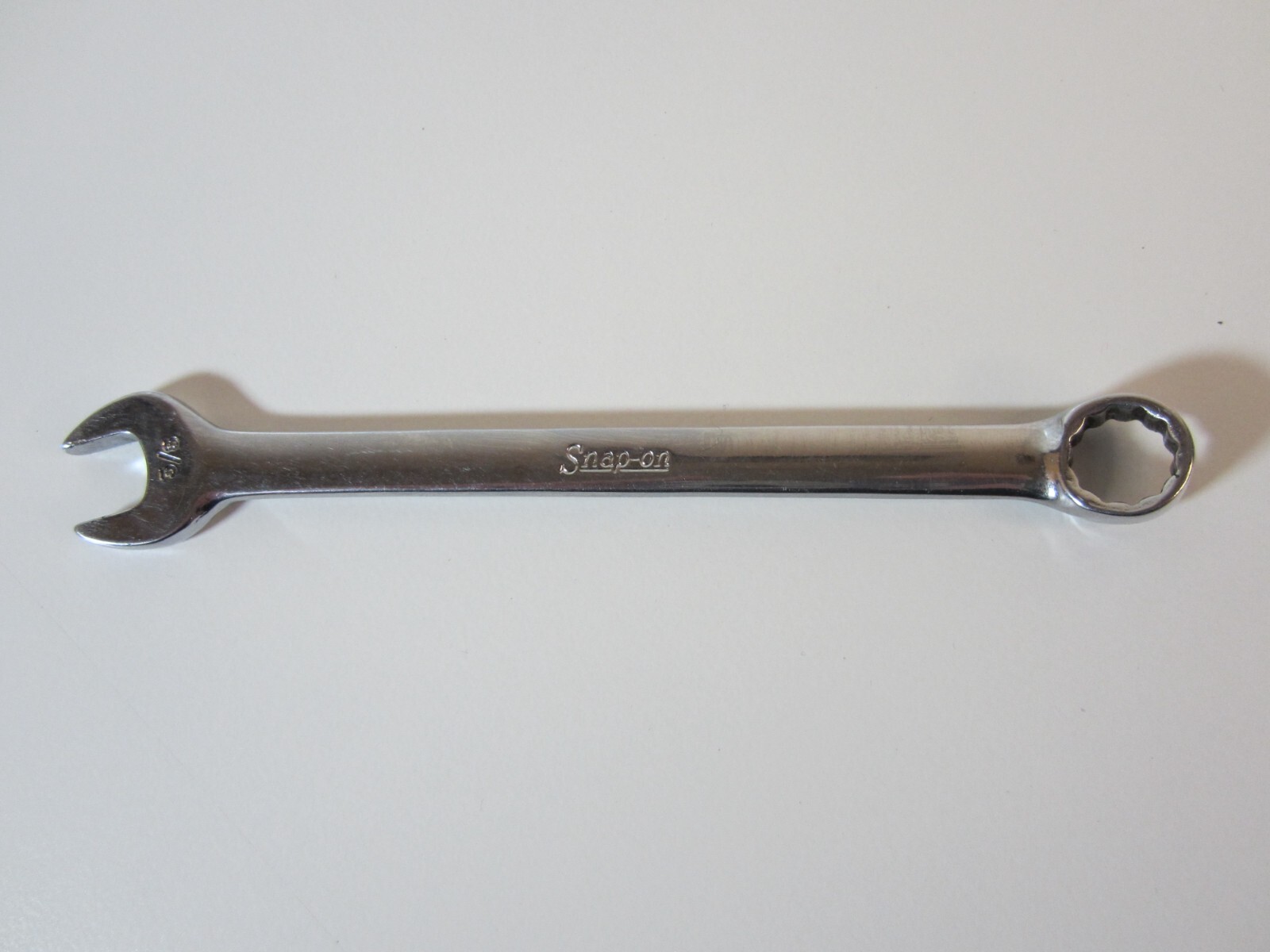 Snap-On Tools USA OEX120 SAE 3/8″ Chrome Combination Wrench – 12 Point