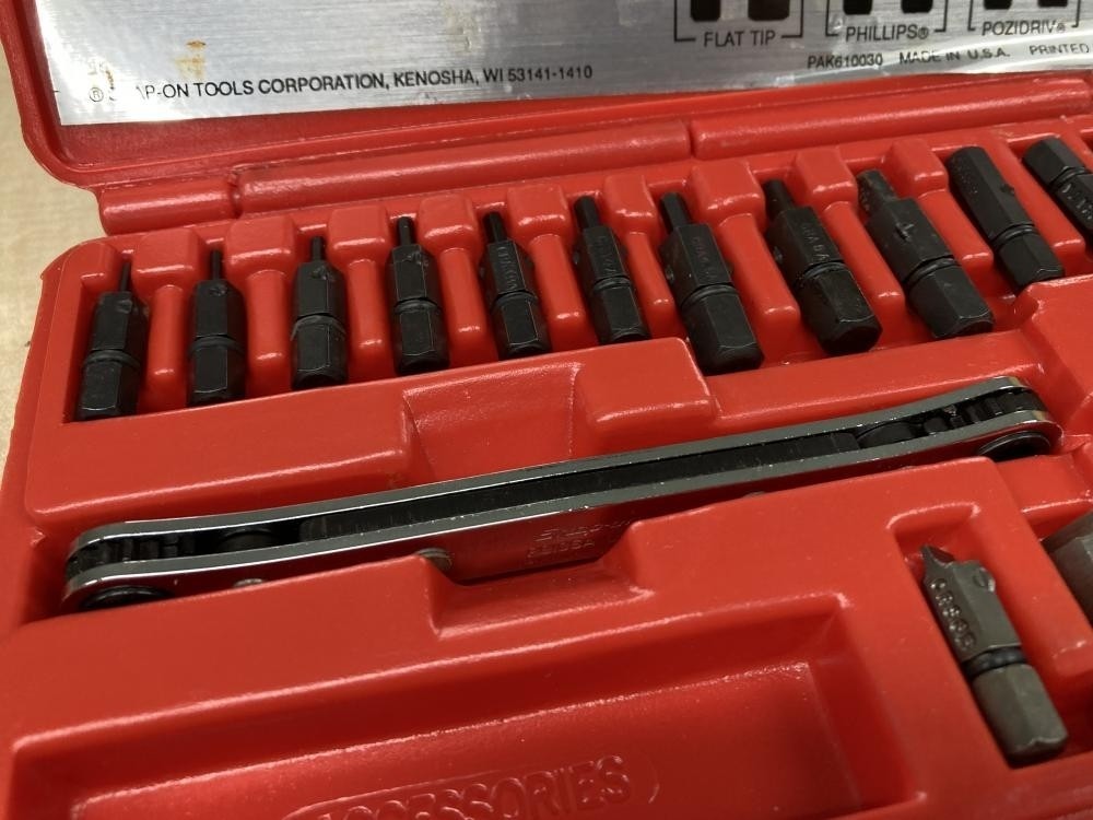 Snap-on CRA180PB Offset Driver Set 20pc Ratchet & Bit Set [Used]