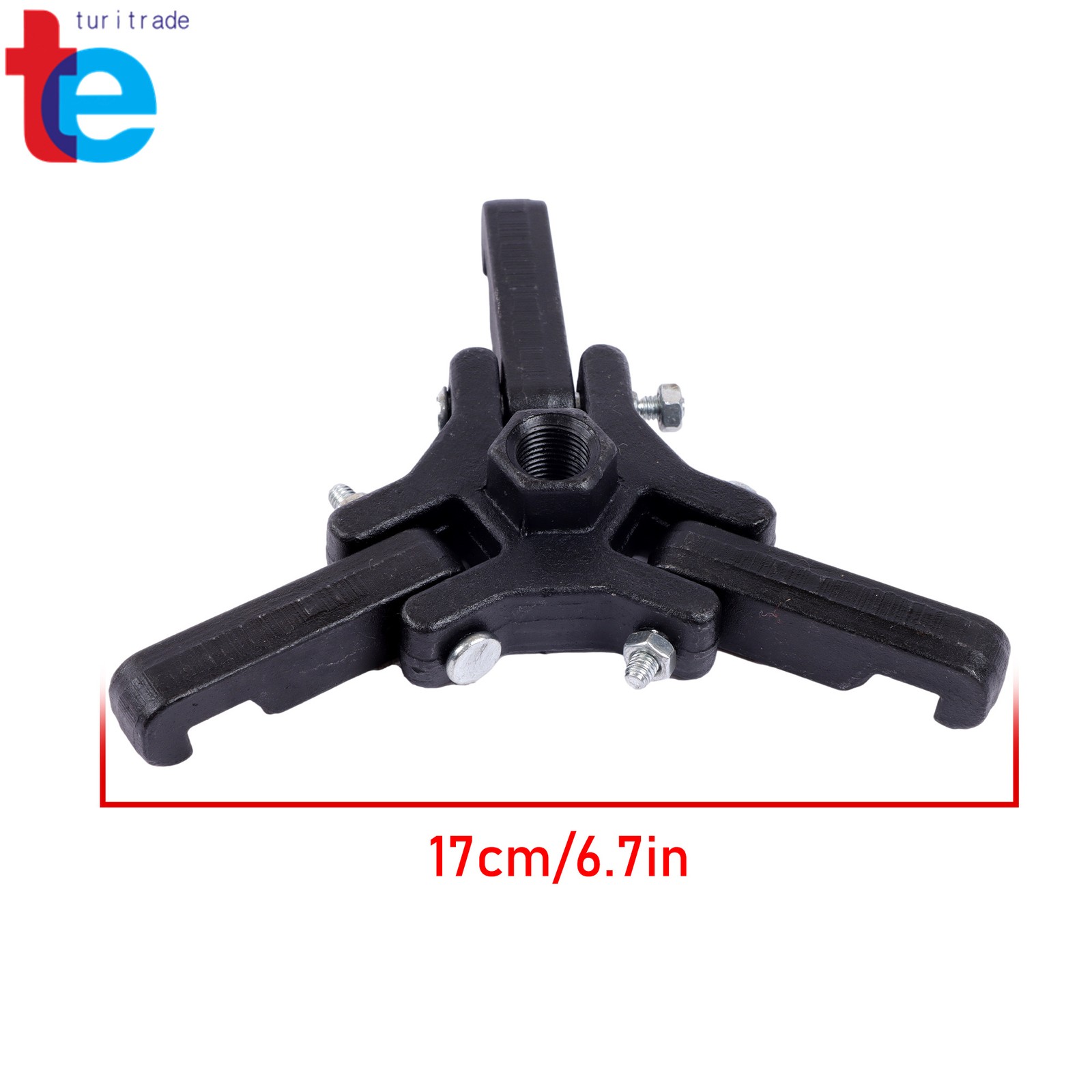 Harmonic Balancer Puller Kit Adjustable 3-Jaw Puller Set for Removing Harmonic
