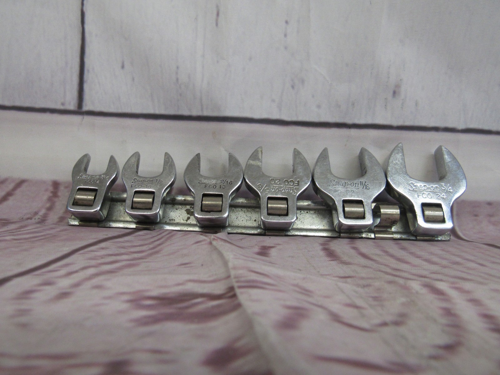Snap-On Tools FCO 6pc 3/8″ Open-End Crowfoot Socket Wrench Set