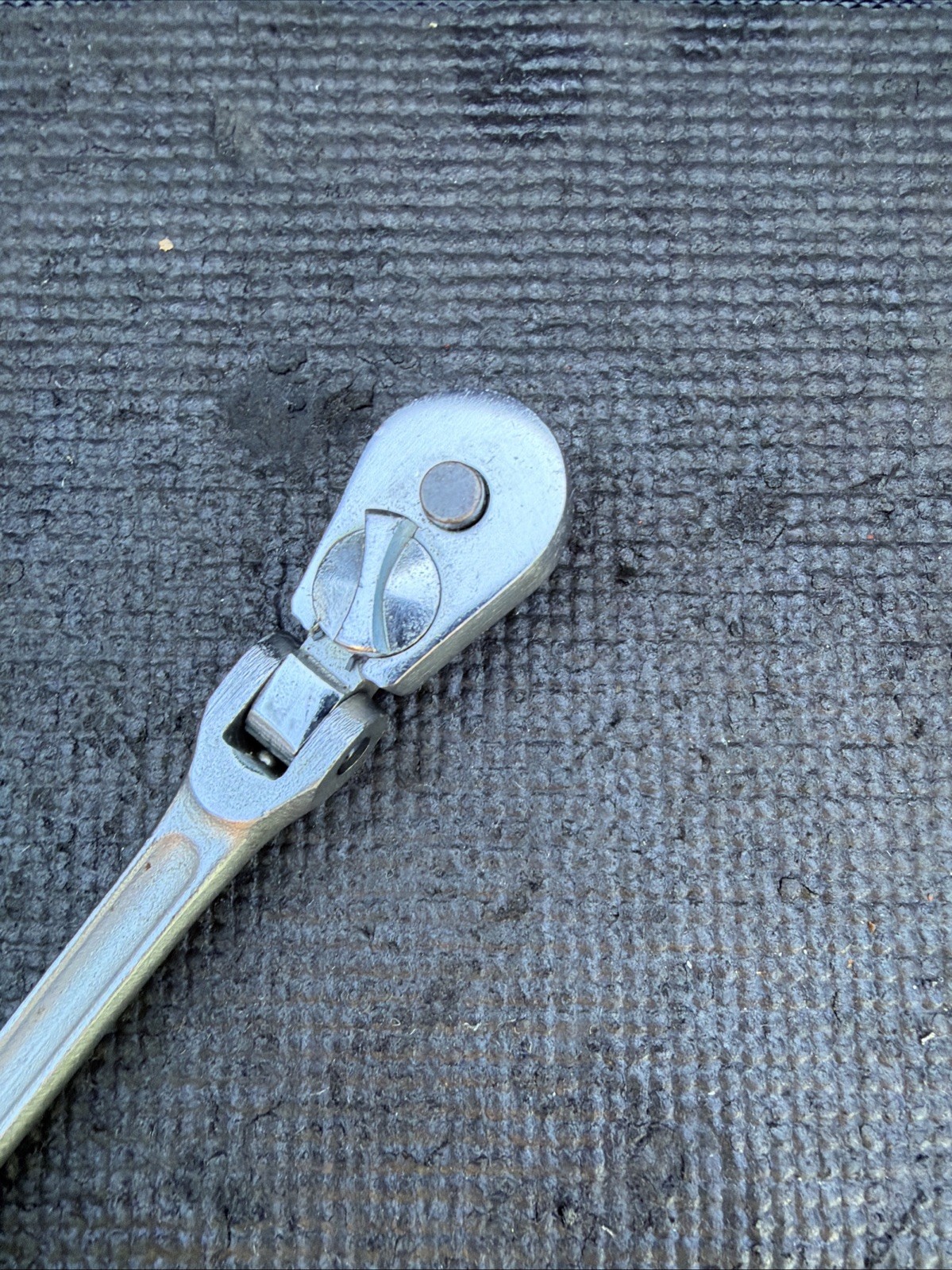 Sears Craftsman USA 3/8” Hourglass Flex Head Ratchet 42793 V Series Rare 11.5”