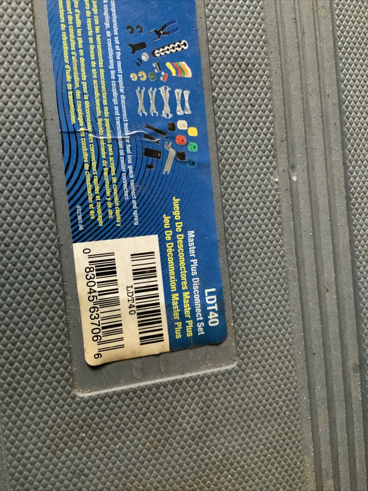 Blue Point Ltd40, Master Plus Disconnect Set….see Pics….