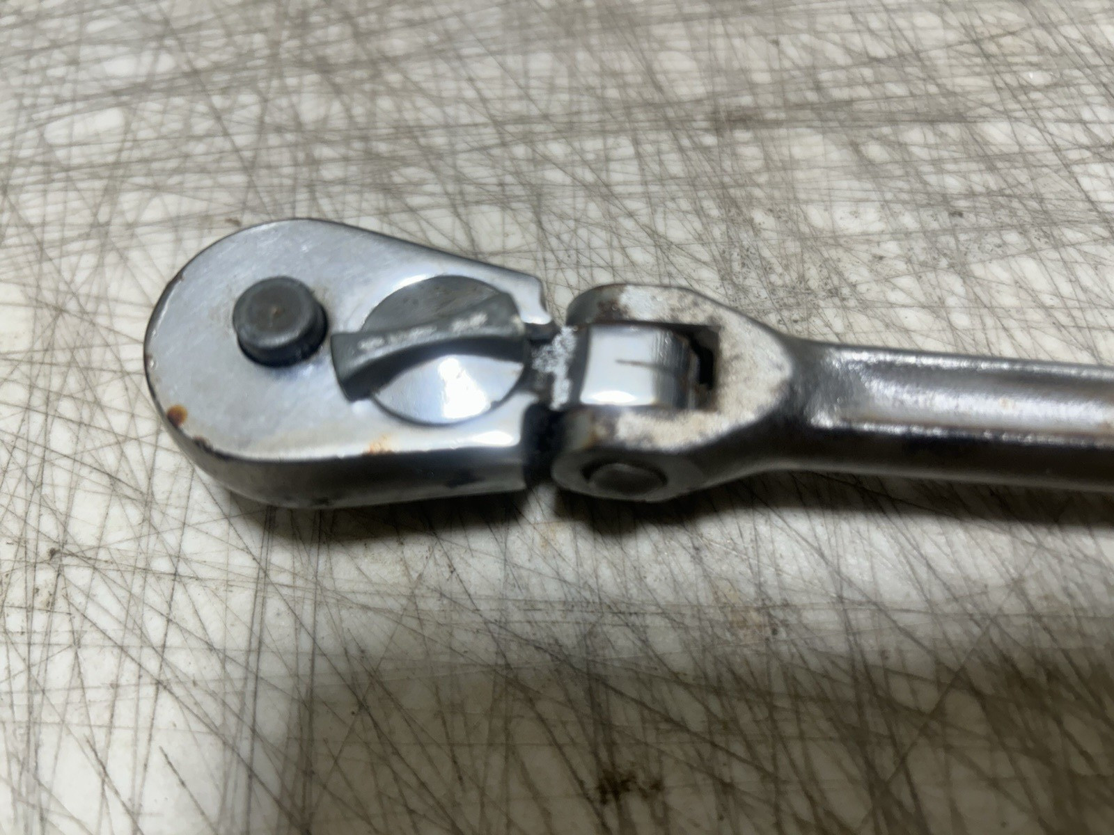 Vtg CRAFTSMAN -V-Series #42791 3/8” Drive Quick Release Flex Head Ratchet USA