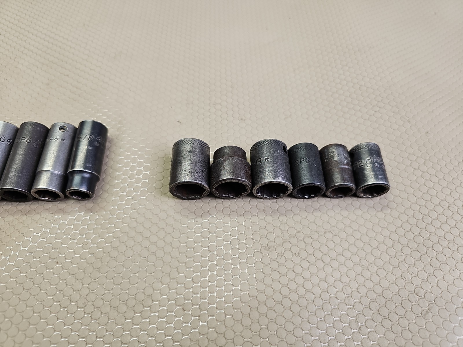 20pc Mac Tools Mixed 3/8″ Drive Sockets, Deep And Shallow Metric & Sae impact