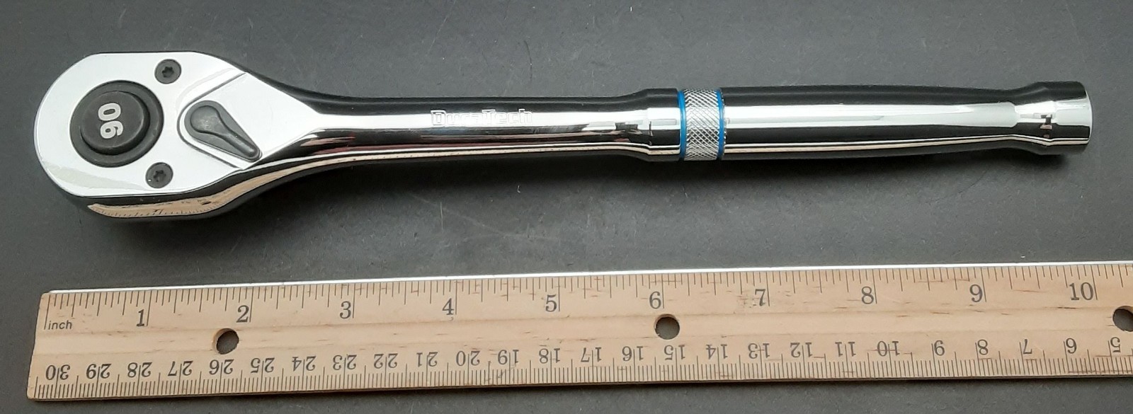 New, 10” DURATECH 90 Tooth 1/2″ Drive Ratchet