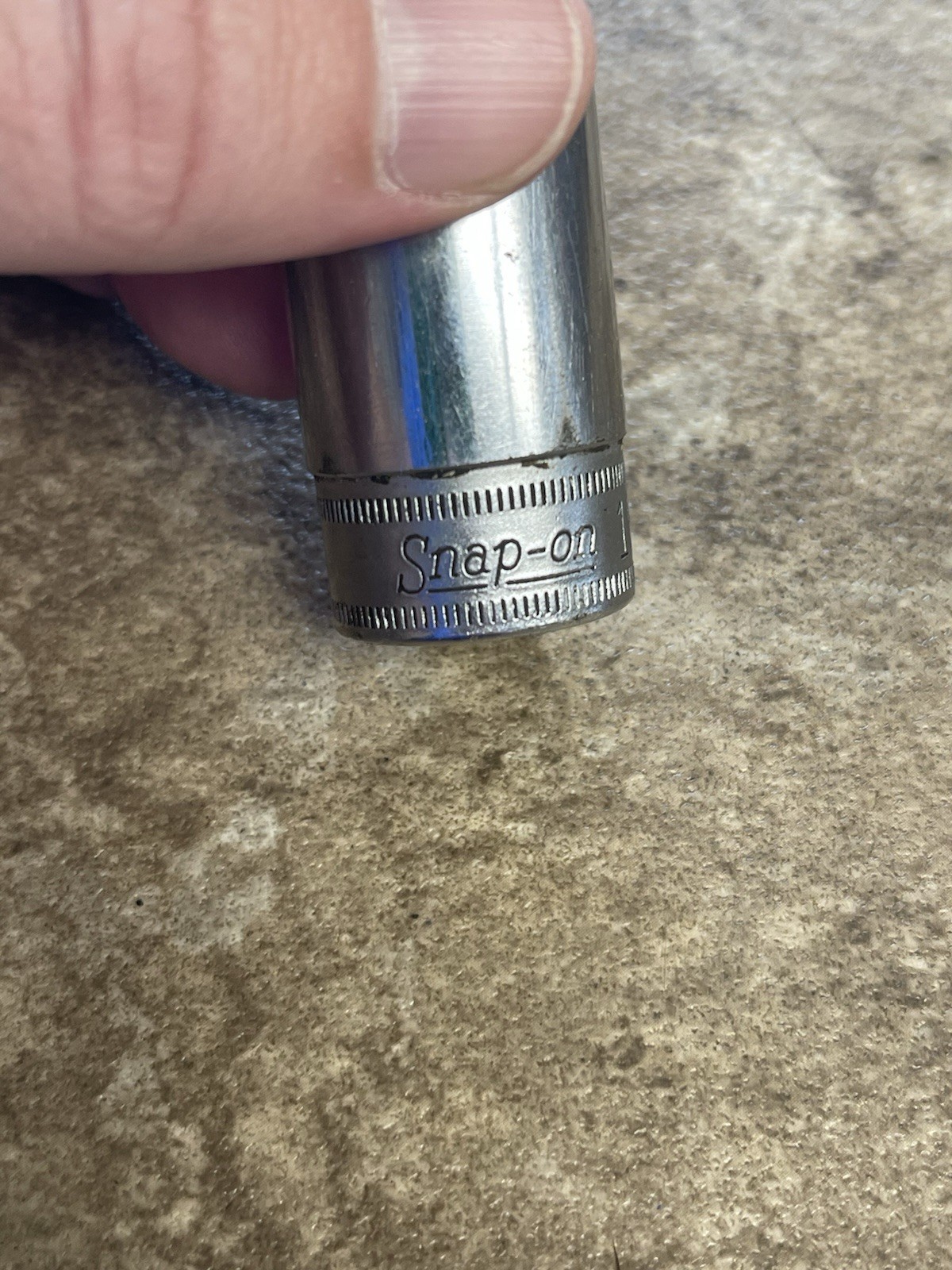 SNAP ON SFSM 3/8 DRIVE 6 POINT SOCKETS 19MM-18-17-16-14-12-11-9-7/16-5/8 10 PC